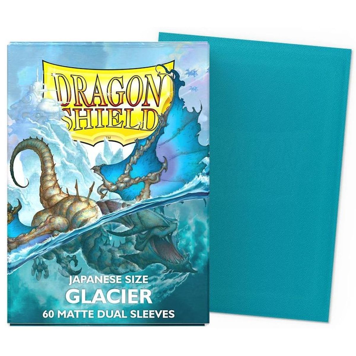 Item Dragon Shield - Small Sleeves - Japanese Size - Dual Matte Glacier (60)