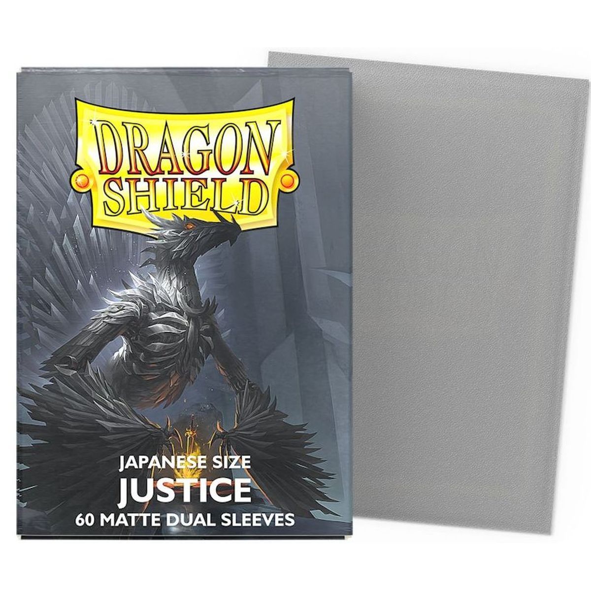 Item Dragon Shield - Small Sleeves - Japanese Size - Dual Matte Justice (60)