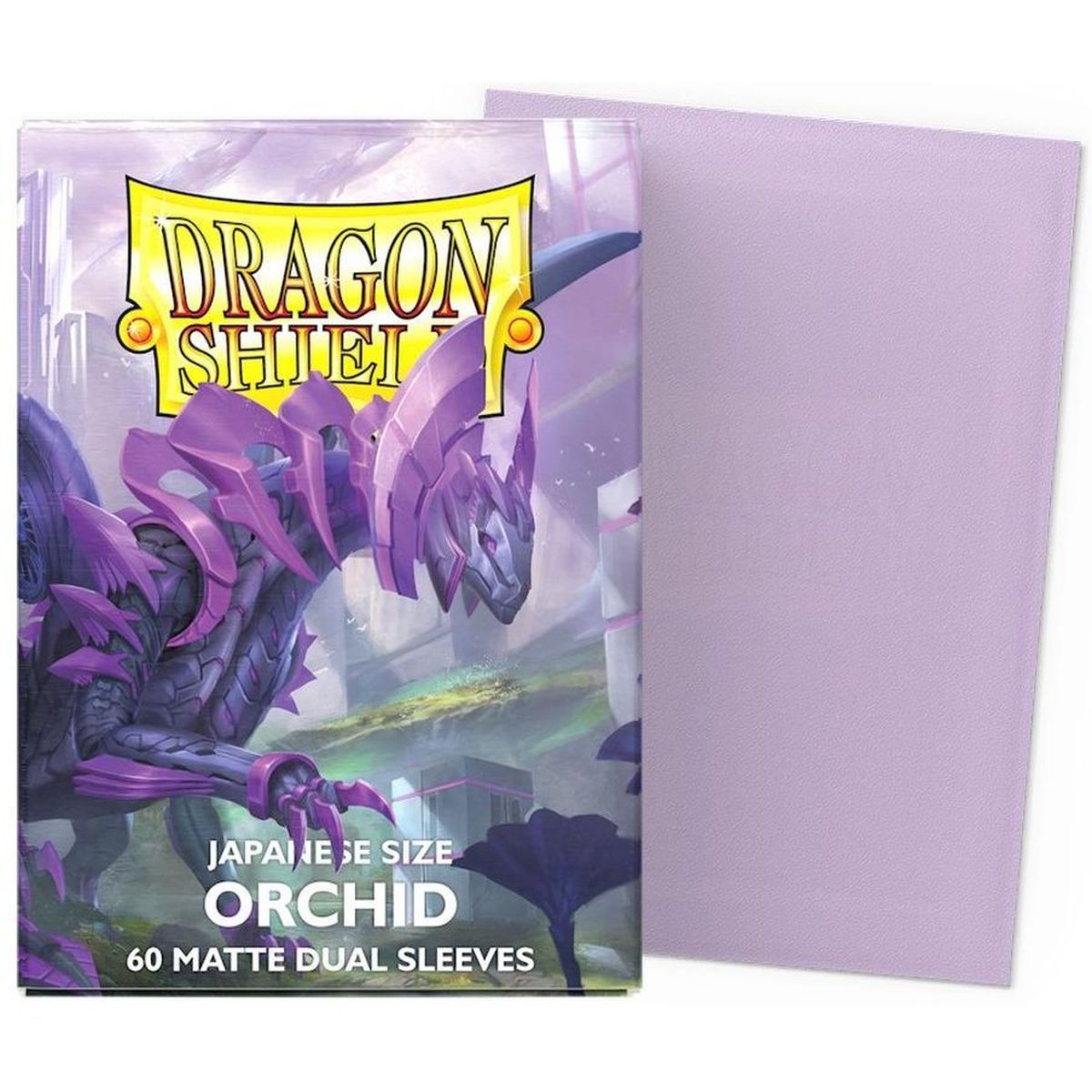 Item Dragon Shield - Small Sleeves - Japanese Size - Dual Matte Orchid (60)