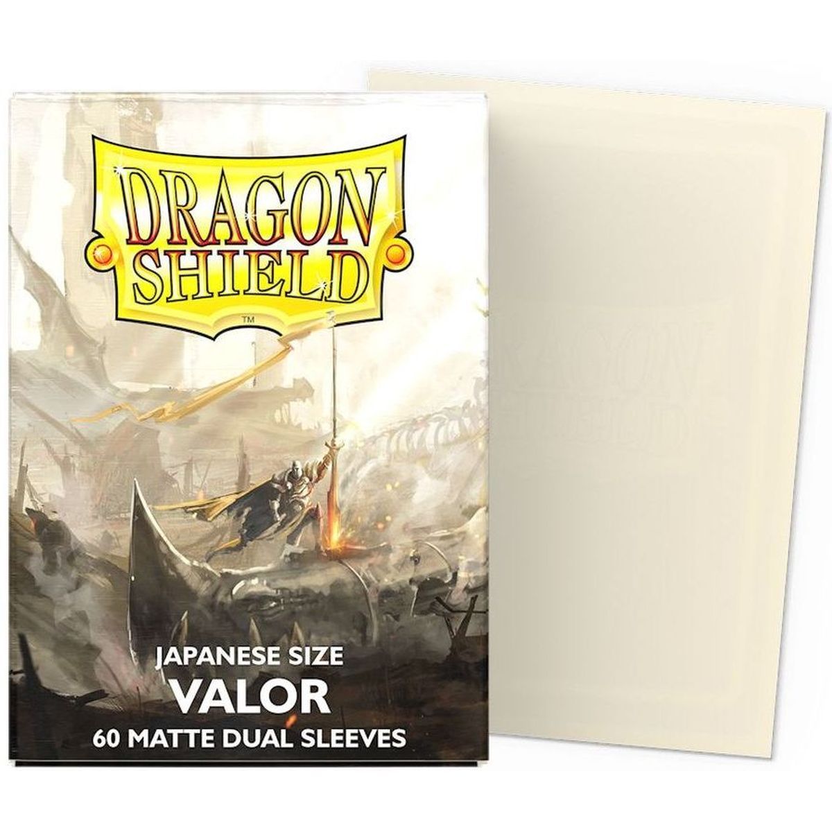 Item Dragon Shield - Small Sleeves - Japanese Size - Dual Matte Valor (60)