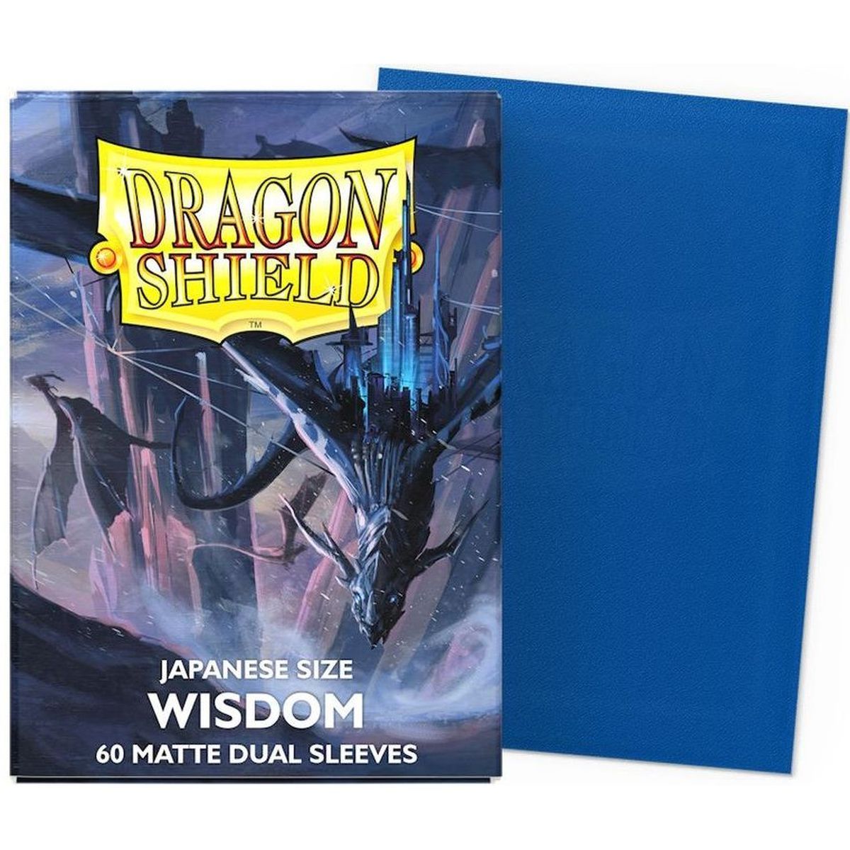 Item Dragon Shield - Small Sleeves - Japanese Size - Dual Matte Wisdom (60)