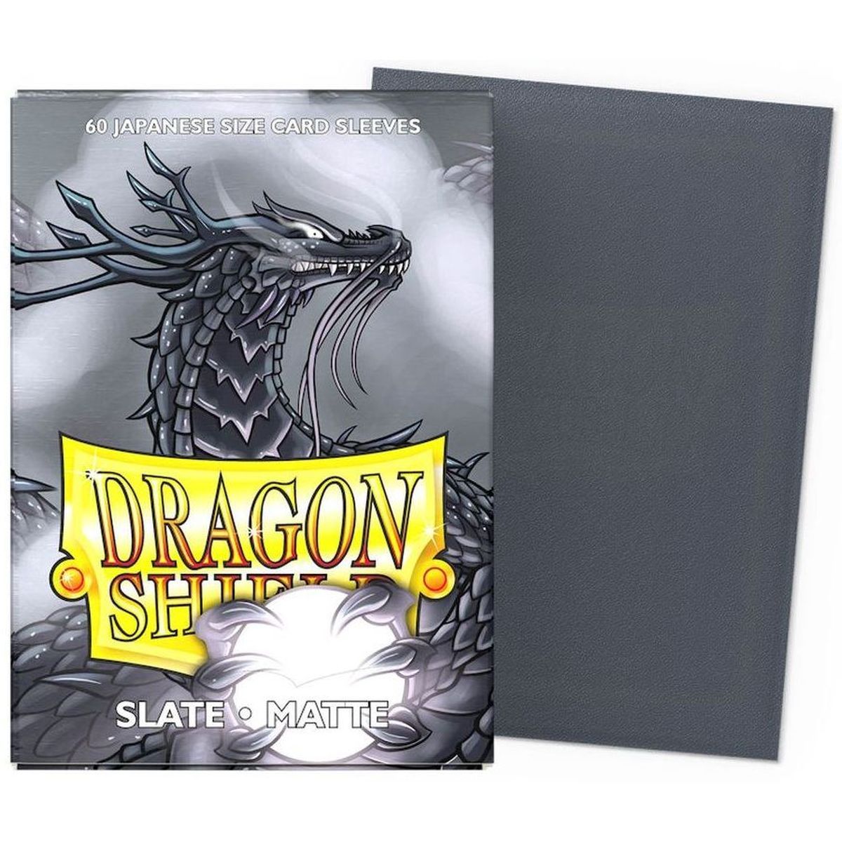 Dragon Shield - Small Sleeves - Japanese Size - Matte Slate (60)