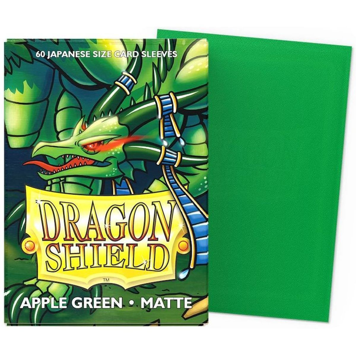 Item Dragon Shield Small Sleeves - Matte Apple Green (60)