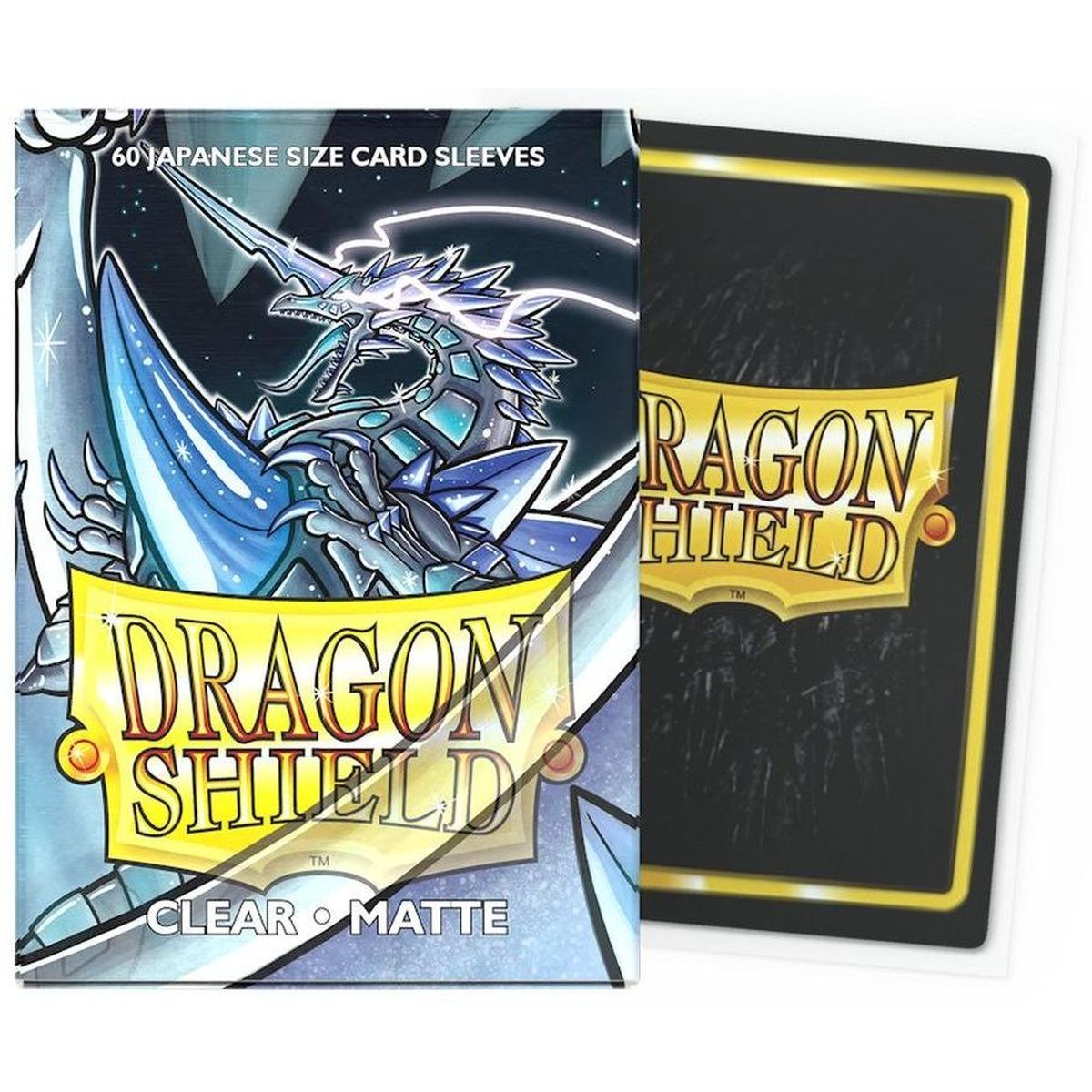 Dragon Shield Small Sleeves - Matte Clear (60)