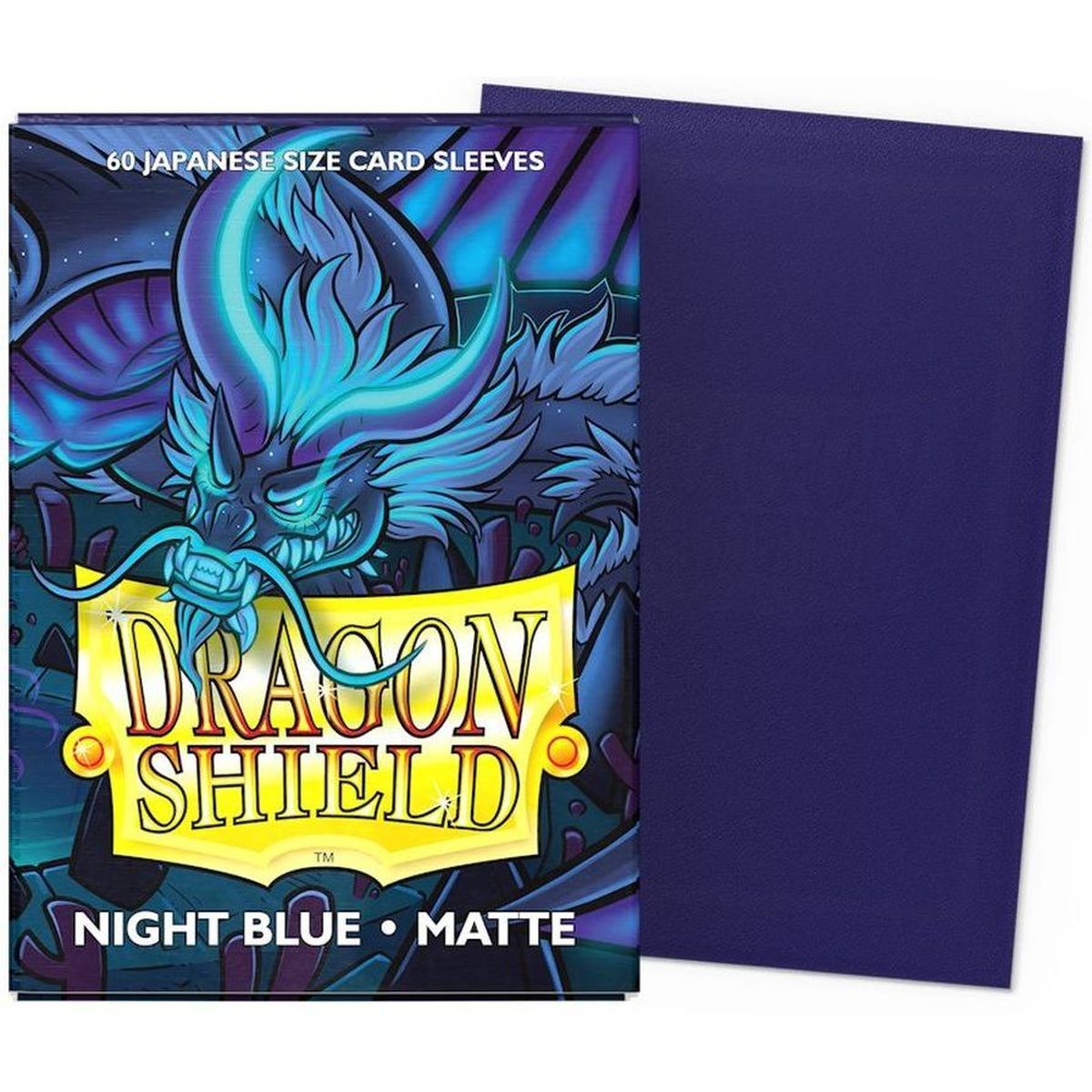 Dragon Shield Small Sleeves - Matte Night Blue (60)