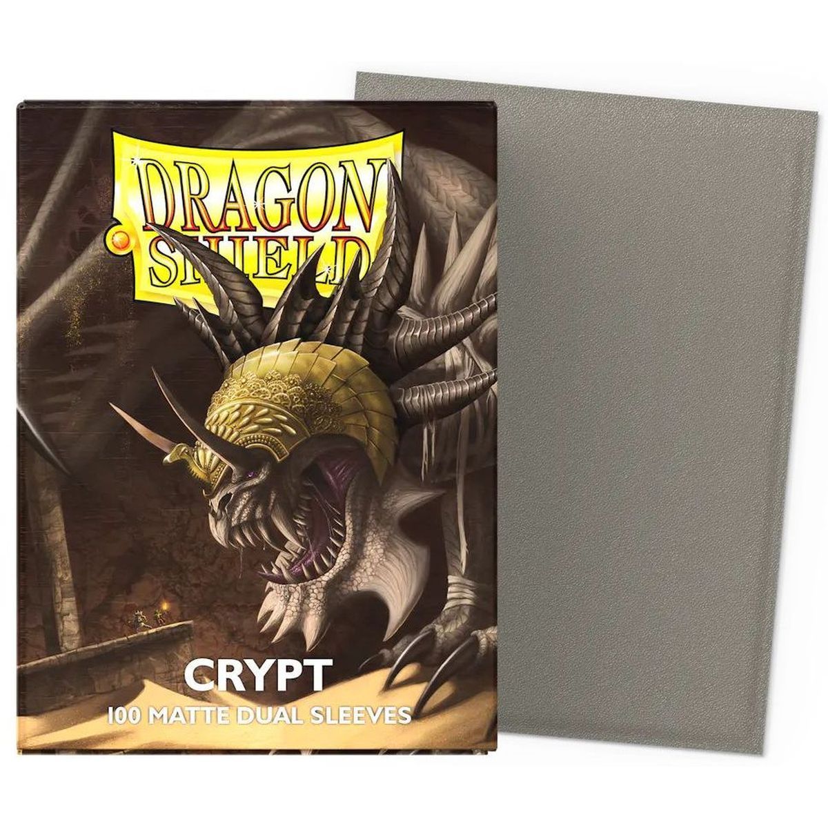 Item Dragon Shield - Standard Sleeves - Dual Matte Crypt (100)