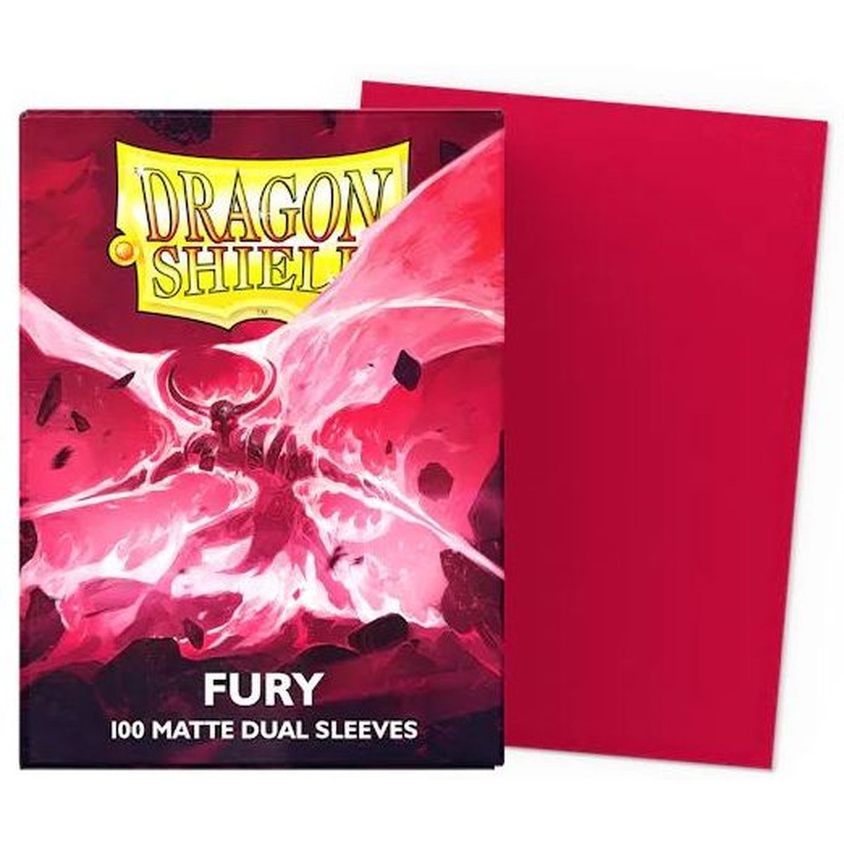 Item Dragon Shield - Standard Sleeves - Dual Matte Fury (100)