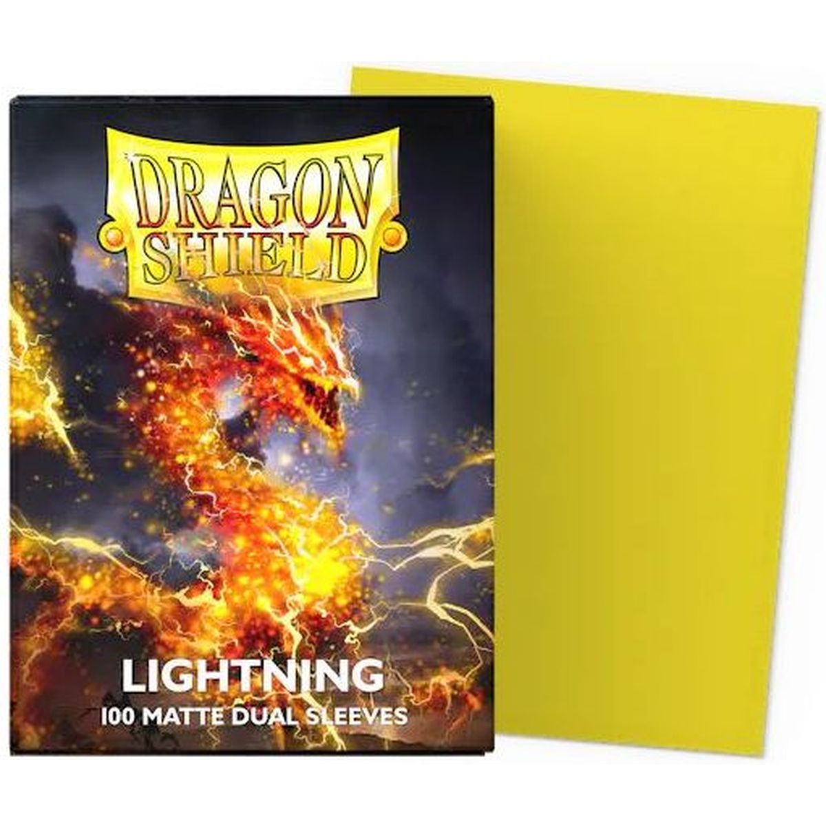 Item Dragon Shield - Standard Sleeves - Dual Matte Lightning (100)