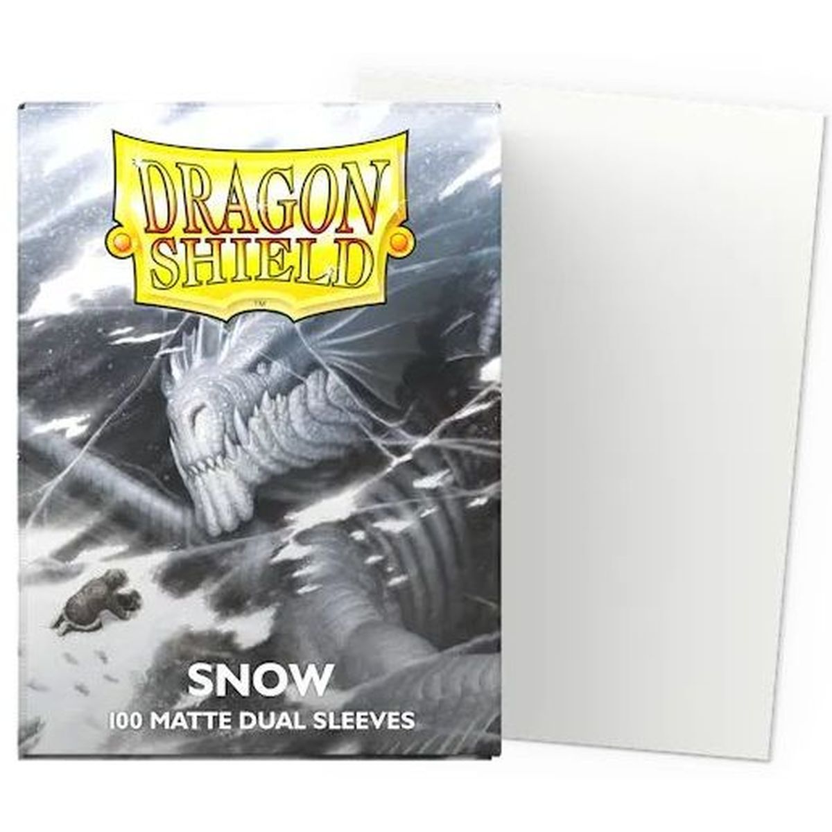 Item Dragon Shield - Standard Sleeves - Dual Matte Snow (100)