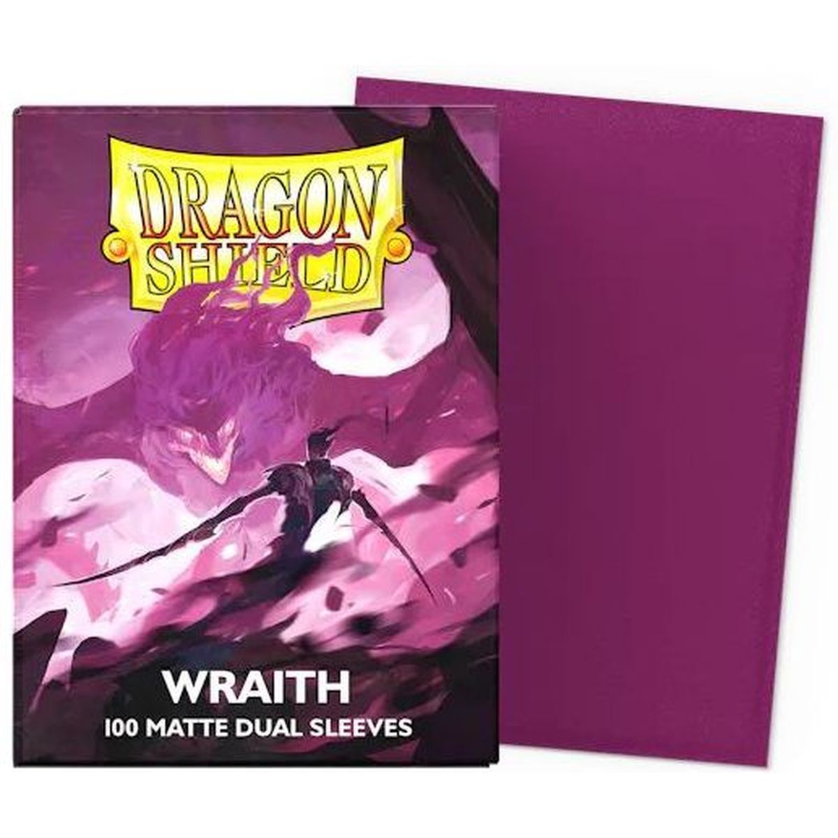 Item Dragon Shield - Standard Sleeves - Dual Matte Wraith (100)