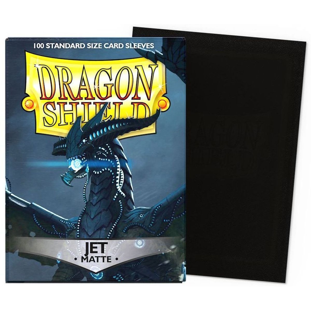 Item Dragon Shield - Standard Sleeves - Matte Jet (100)