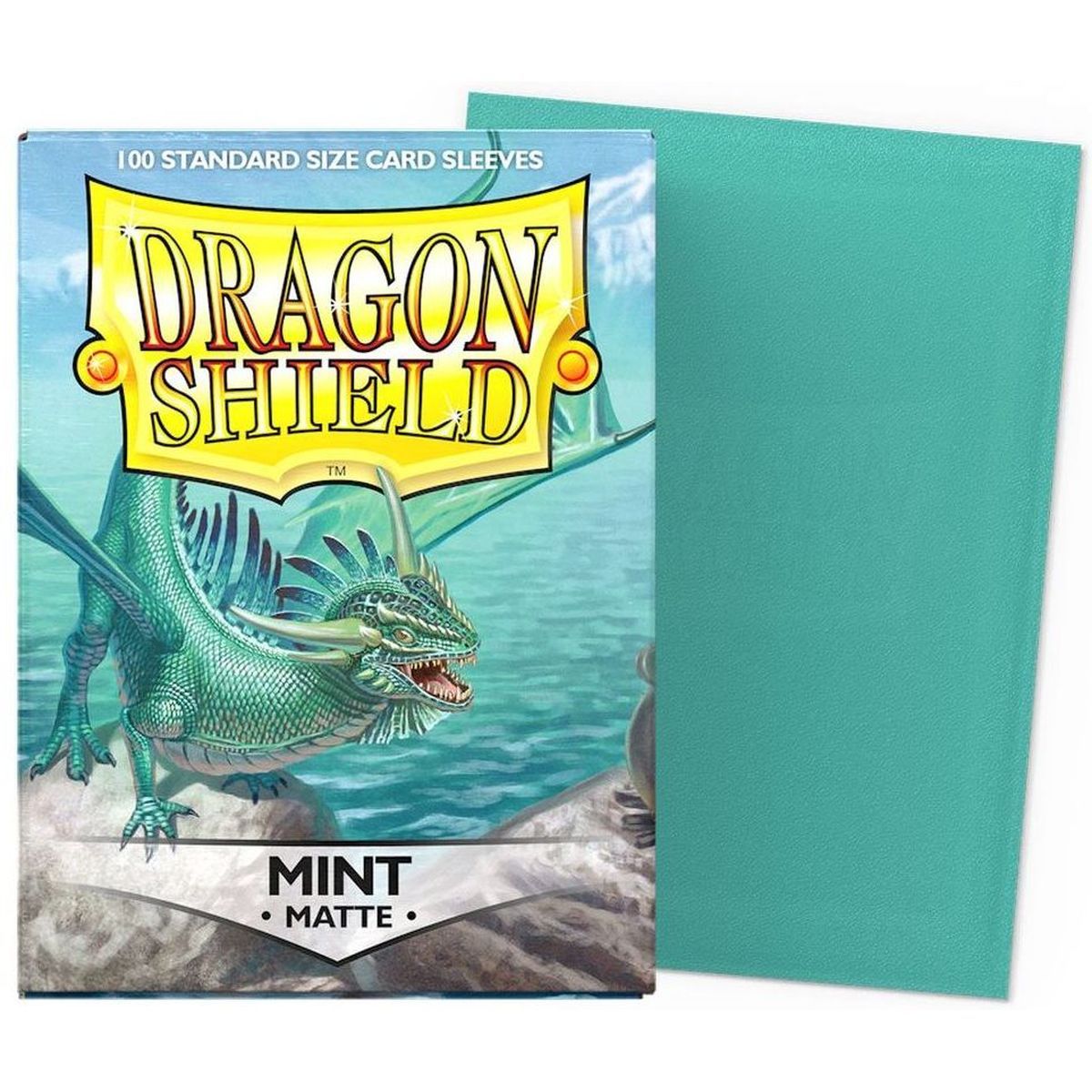 Item Dragon Shield - Standard Sleeves - Matte Mint (100)