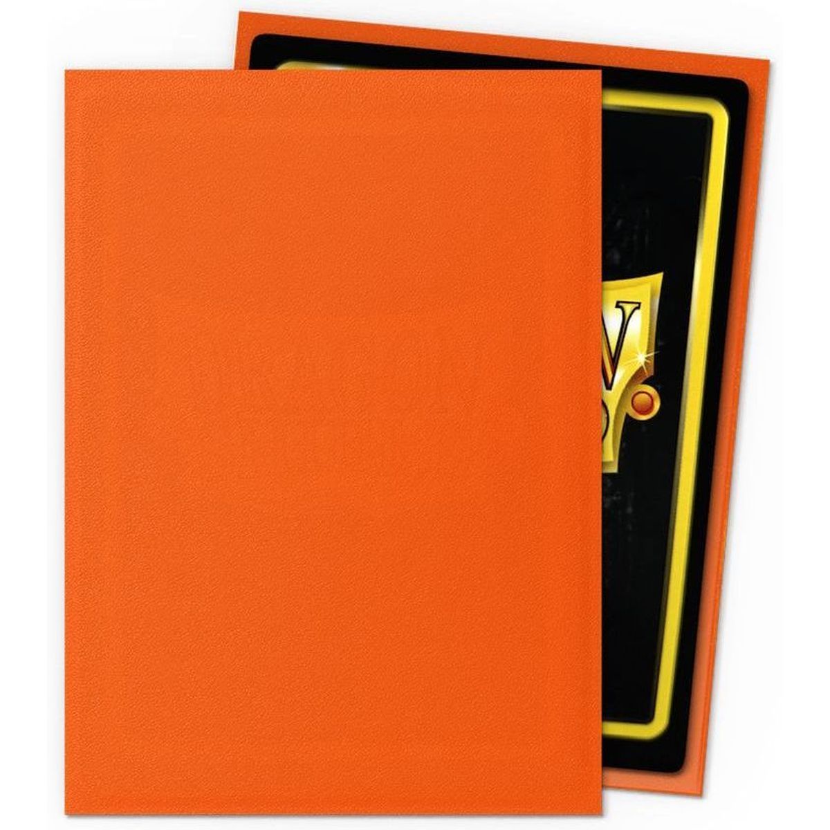 Dragon Shield - Standard Sleeves - Matte Tangerine (100)