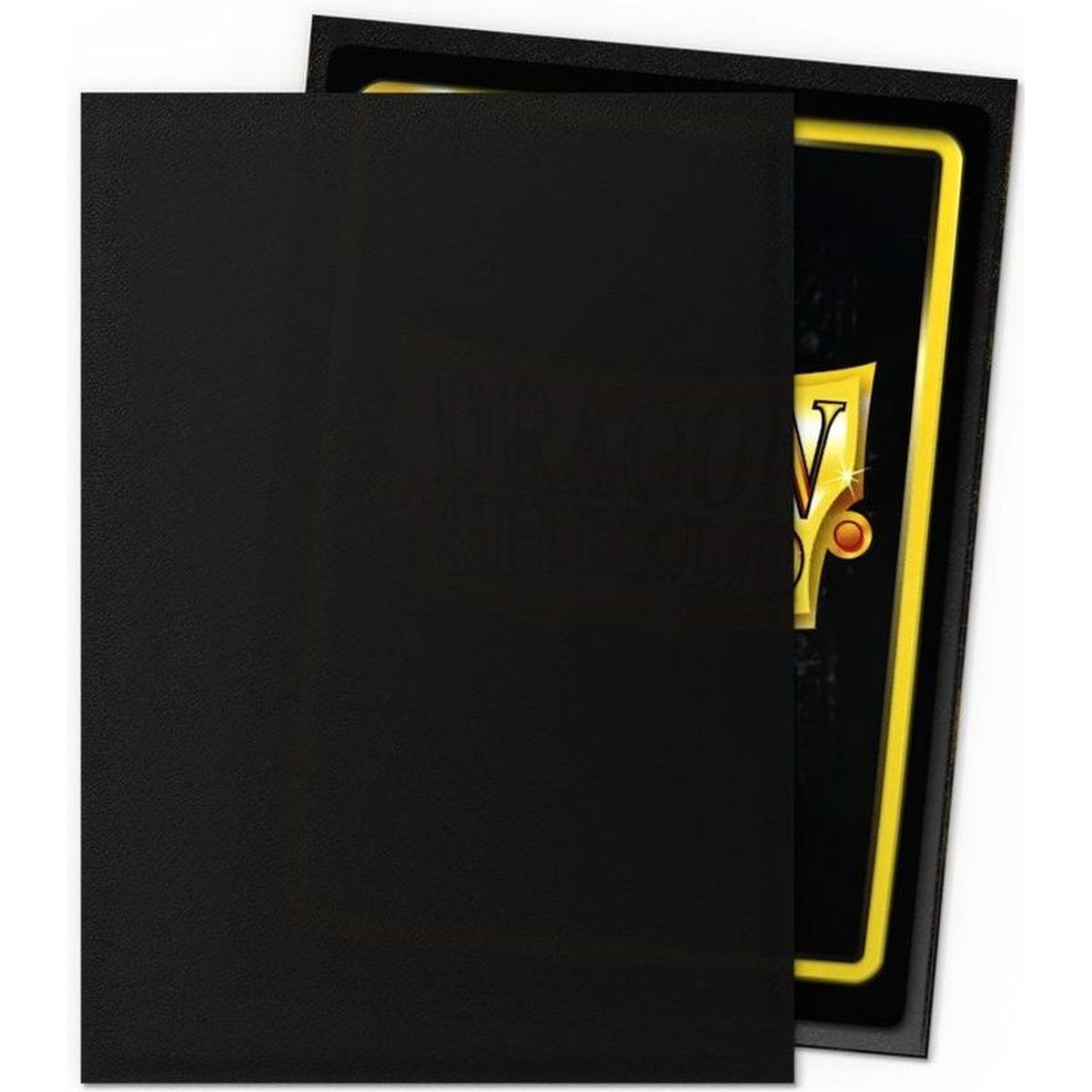 Dragon Shield - Standard Sleeves - Non-Glare Black (100)