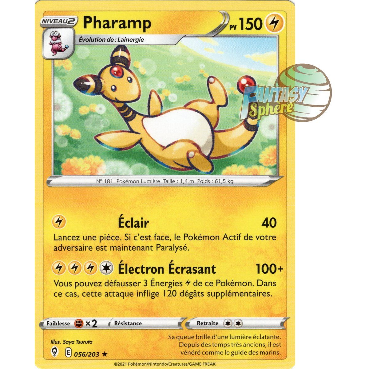 Item Pharamp - Rare 56/203 - Epee et Bouclier 7 Evolution Celeste