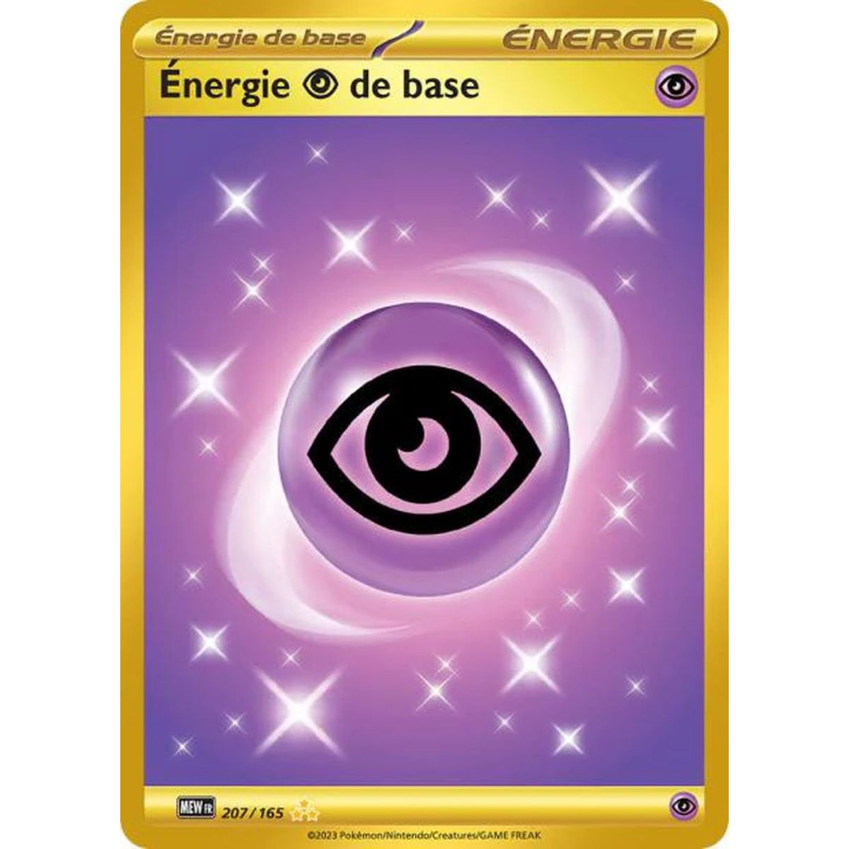 Énergie Psy de base - Hyper Rare 207/165 - Ecarlate et Violet 151