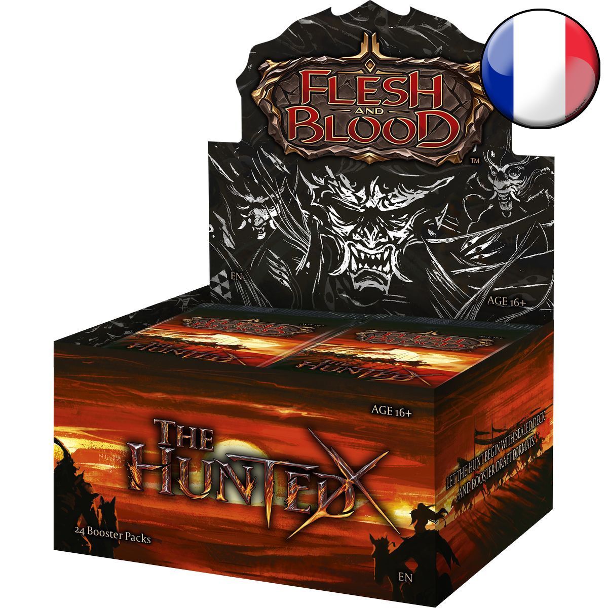 FAB - Boîte de 24 Boosters - The Hunted - Flesh & Blood - FR