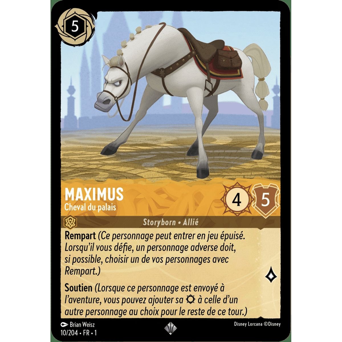 Maximus, Cheval du palais - 10/204 - FC - Premier Chapitre - Super Rare - Français