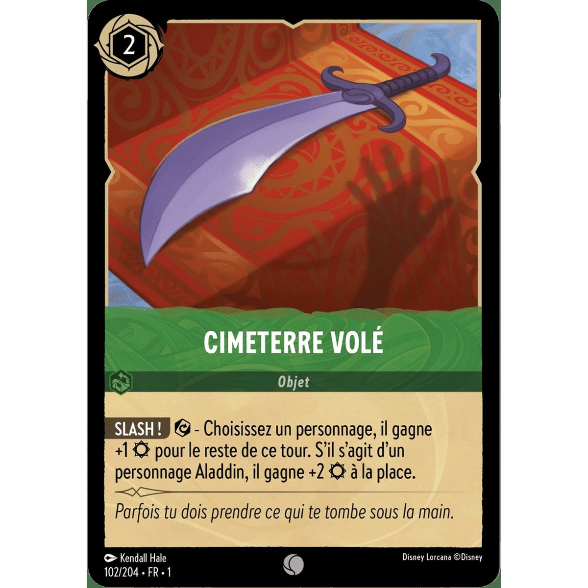 Cimeterre volé - 102/204 - FC - Premier Chapitre - Commune - Français