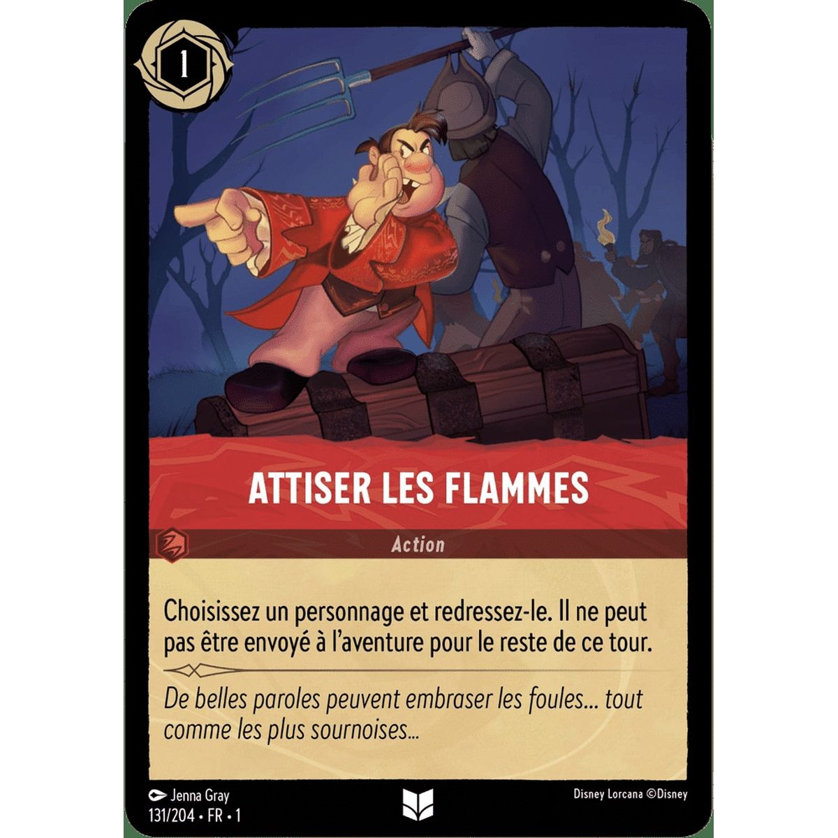 Item Attiser les flammes - 131/204 - FC - Premier Chapitre - Peu Commune - Français