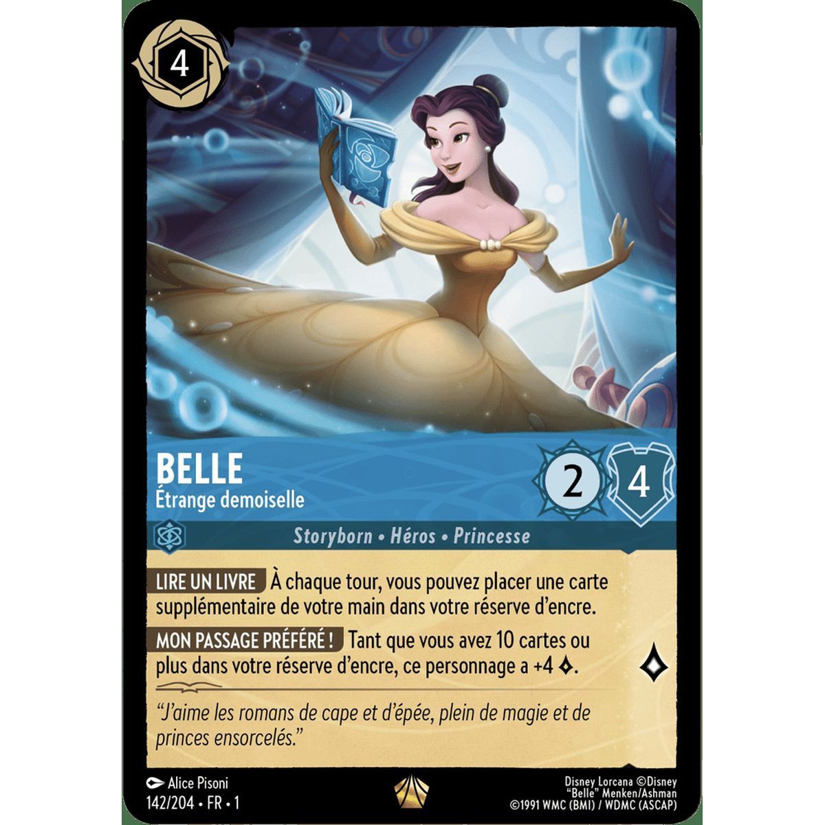 Belle, Étrange demoiselle - 142/204 - FC - Premier Chapitre - Brillante - Premium - Français