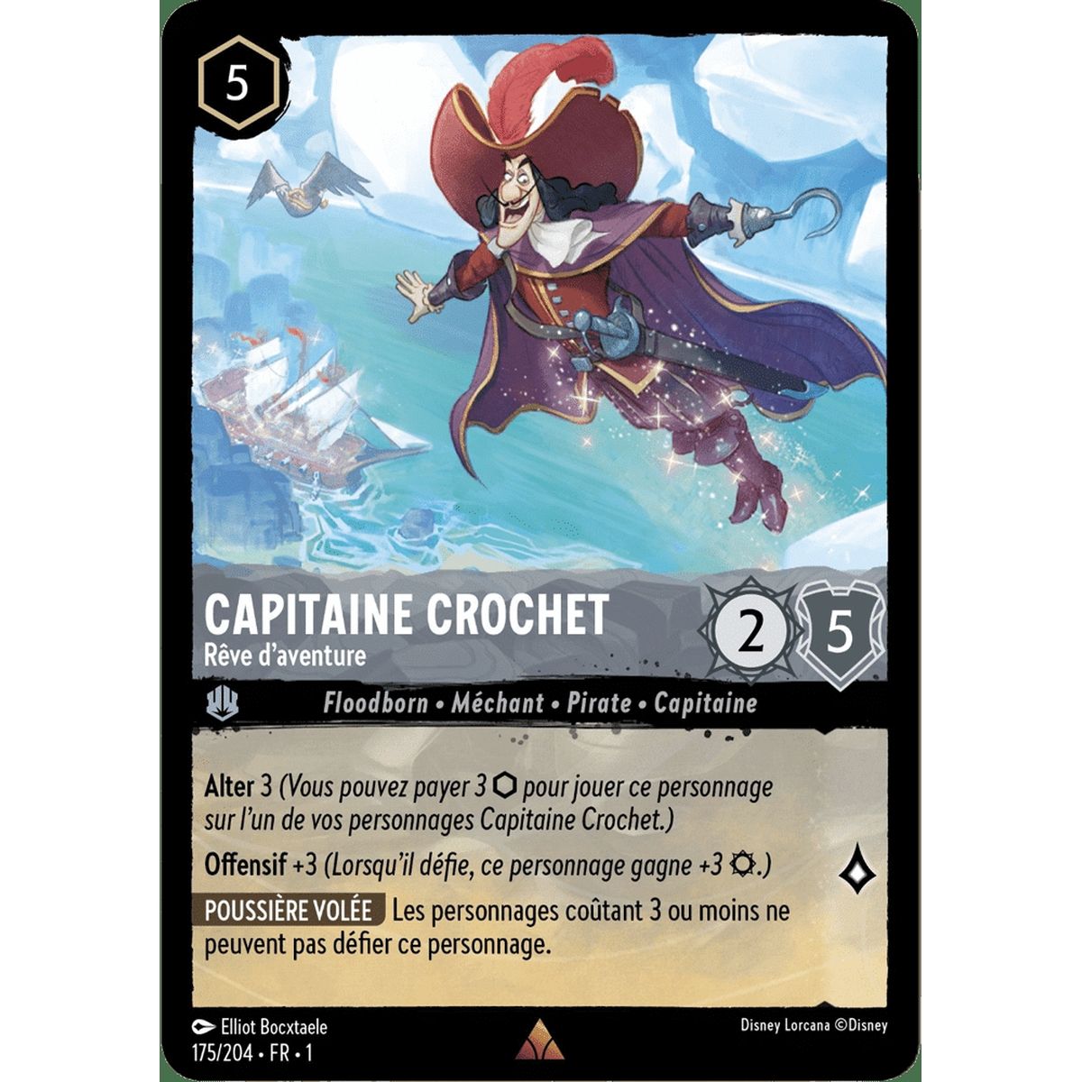 Capitaine Crochet, Rêve d'aventure - 175/204 - FC - Premier Chapitre - Rare - Français