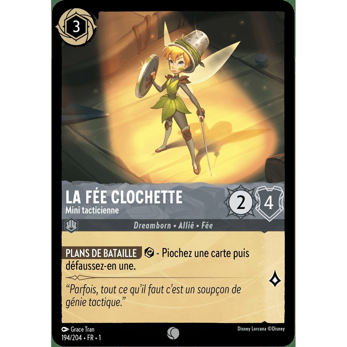 Item La Fée Clochette, Mini tacticienne - 194/204 - FC - Premier Chapitre - Commune - Français