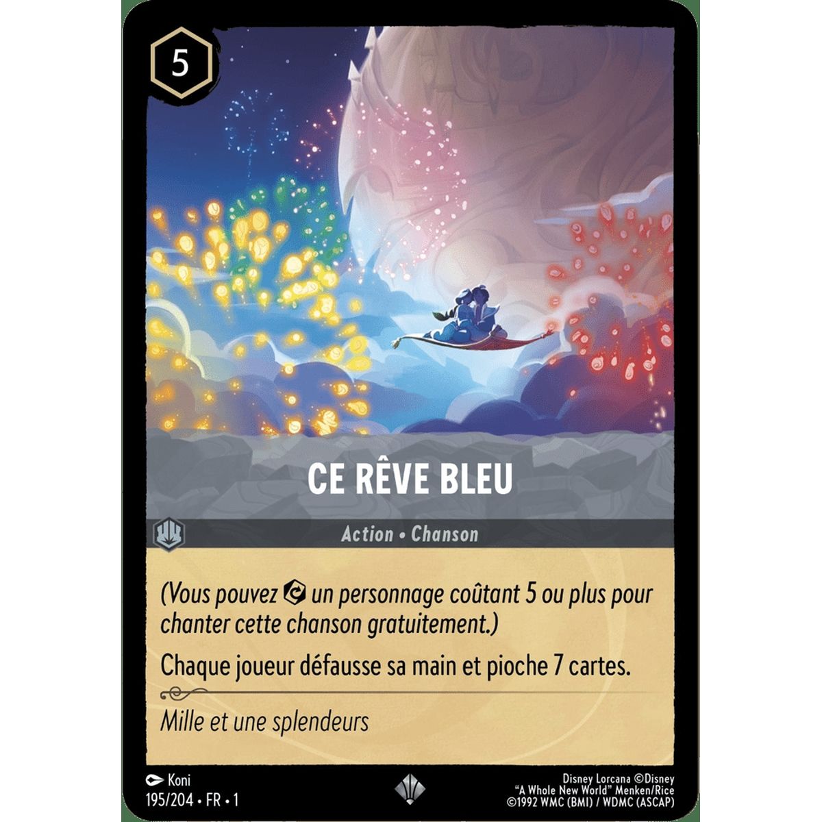 Ce rêve bleu - 195/204 - FC - Premier Chapitre - Super Rare - Français