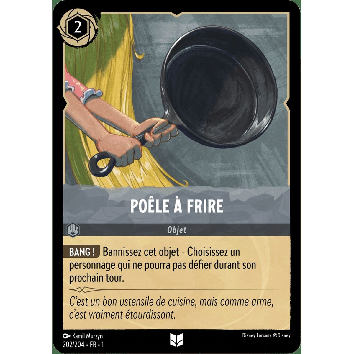 Poêle à frire - 202/204 - FC - Premier Chapitre - Peu Commune - Français