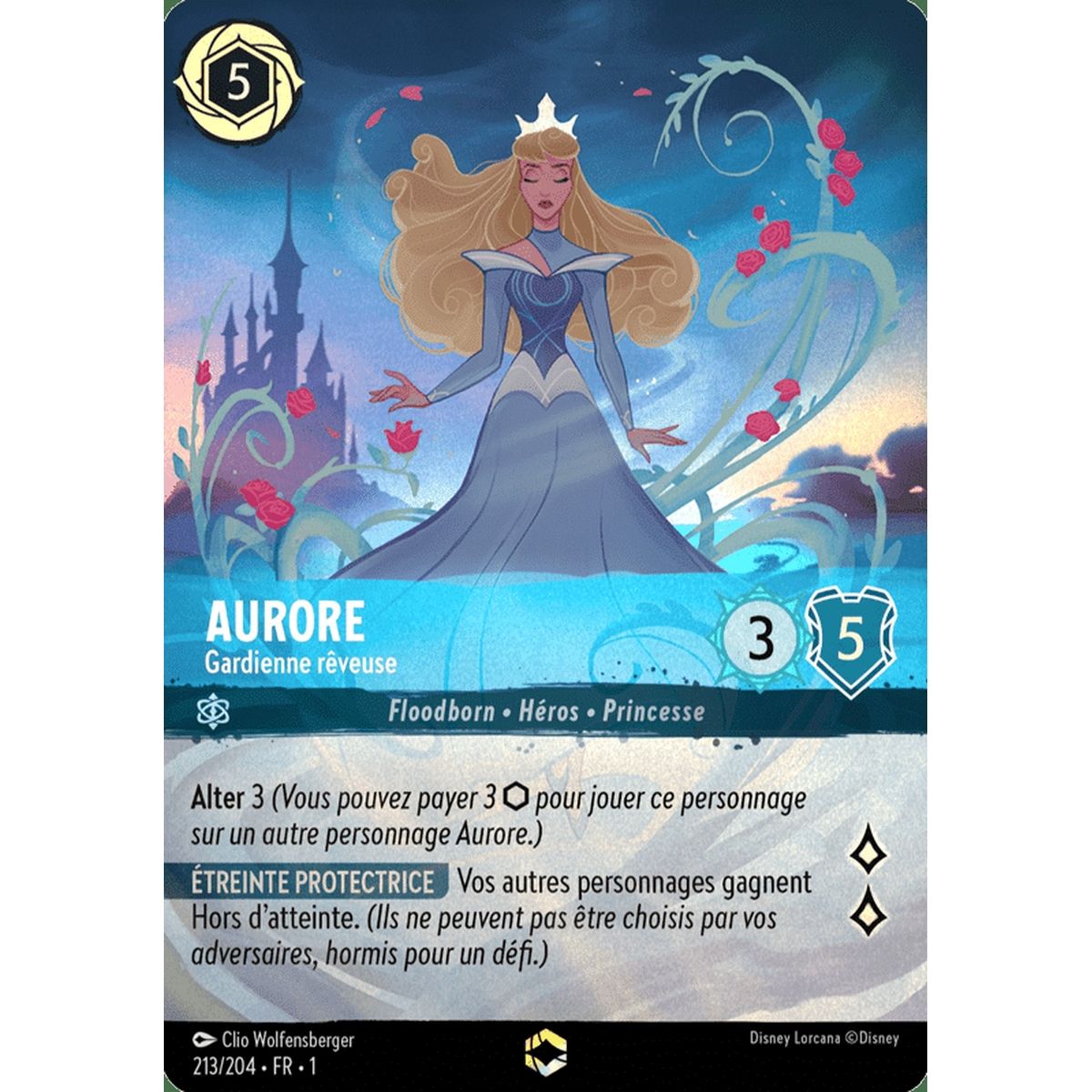 Item Aurore, Gardienne rêveuse - 213/204 - FC - Premier Chapitre - Enchanté - Français