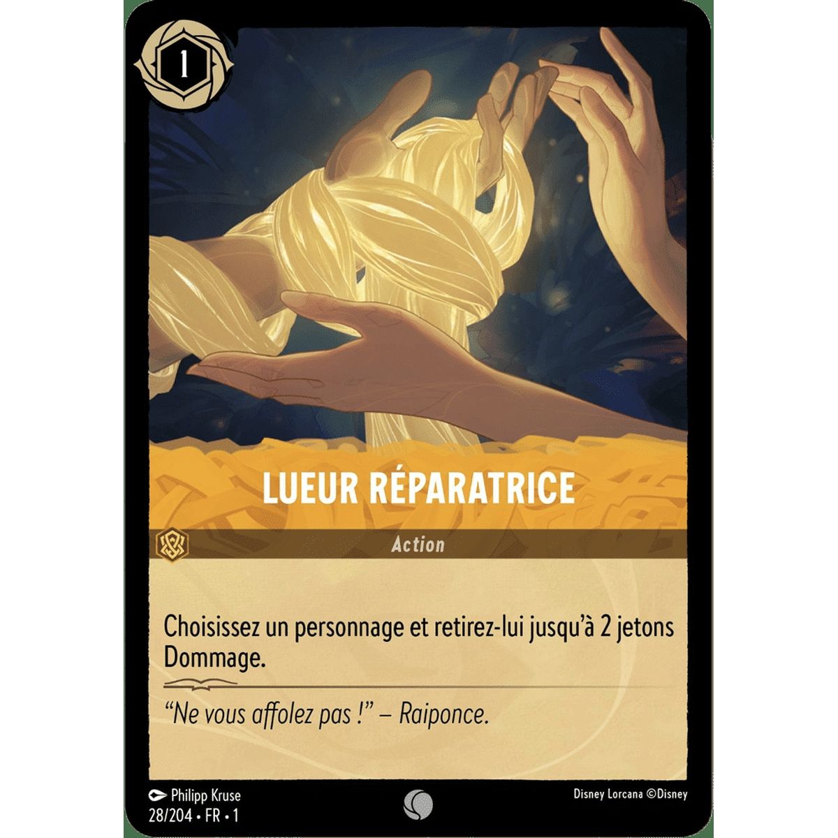 Item Lueur Réparatrice - 28/204 - FC - Premier Chapitre - Commune - Français