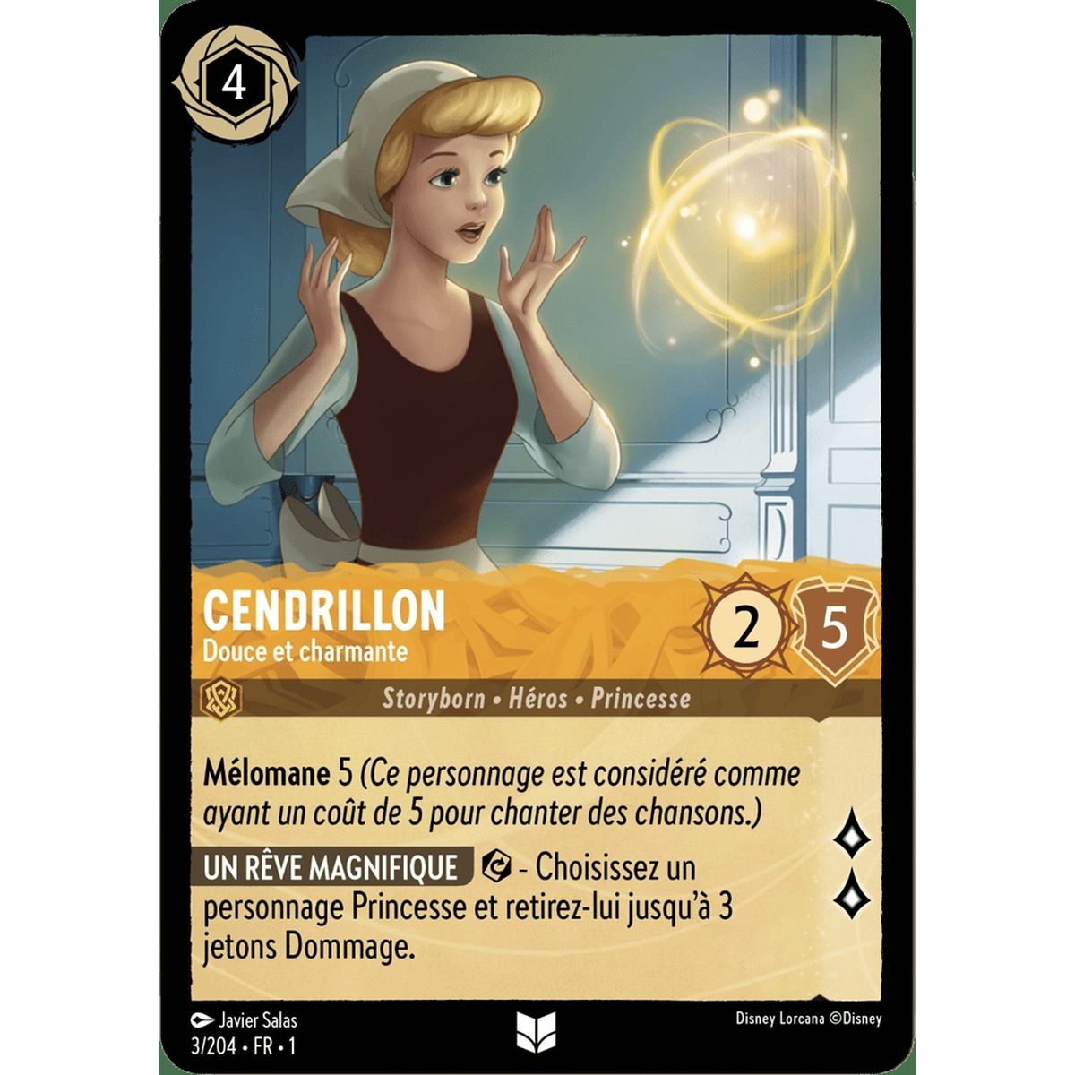 Cendrillon, Douce et charmante - 3/204 - FC - Premier Chapitre - Brillante - Premium - Français