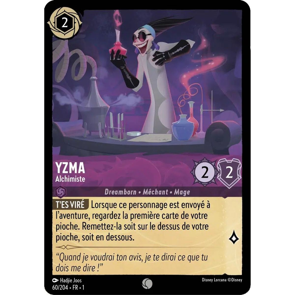 Item Yzma, Alchimiste - 60/204 - FC - Premier Chapitre - Commune - Français