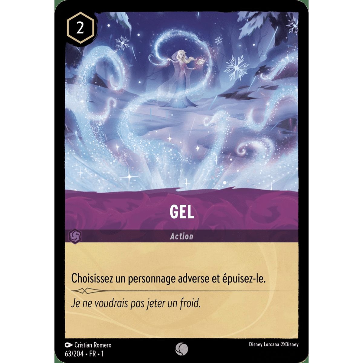 Item Gel - 63/204 - FC - Premier Chapitre - Commune - Français