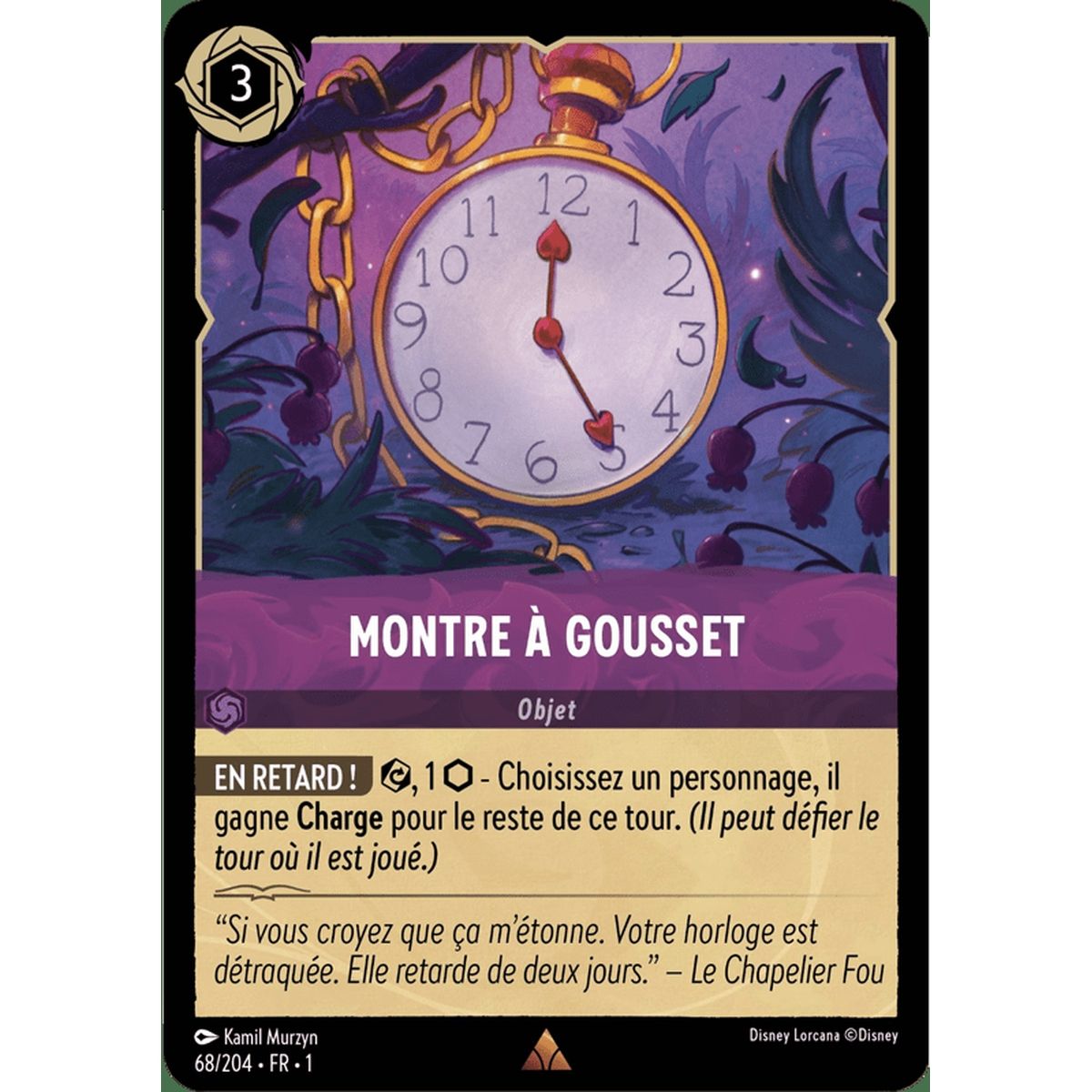 Item Montre à Gousset - 68/204 - FC - Premier Chapitre - Rare - Français