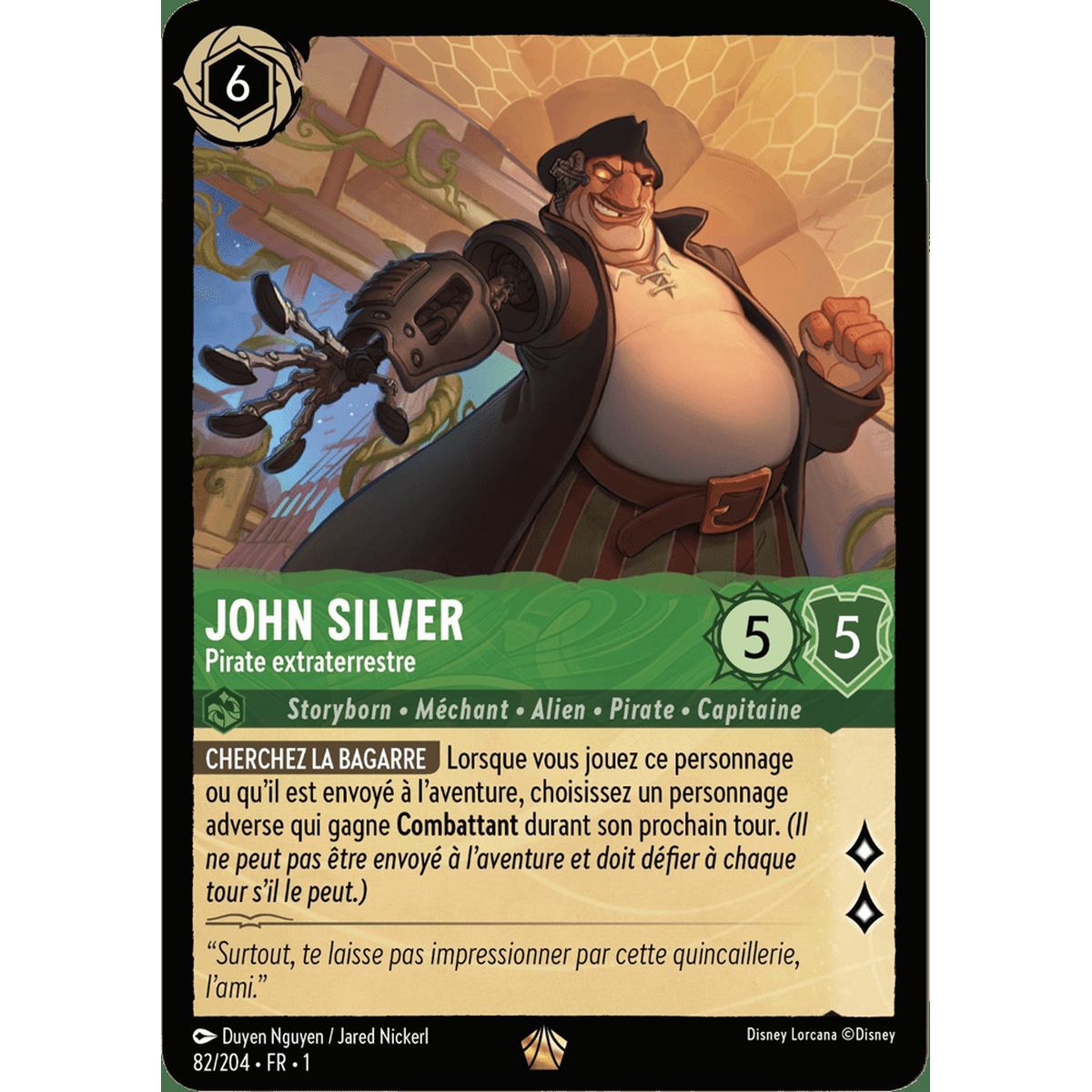 John Silver, Pirate extraterrestre - 82/204 - FC - Premier Chapitre - Brillante - Premium - Français