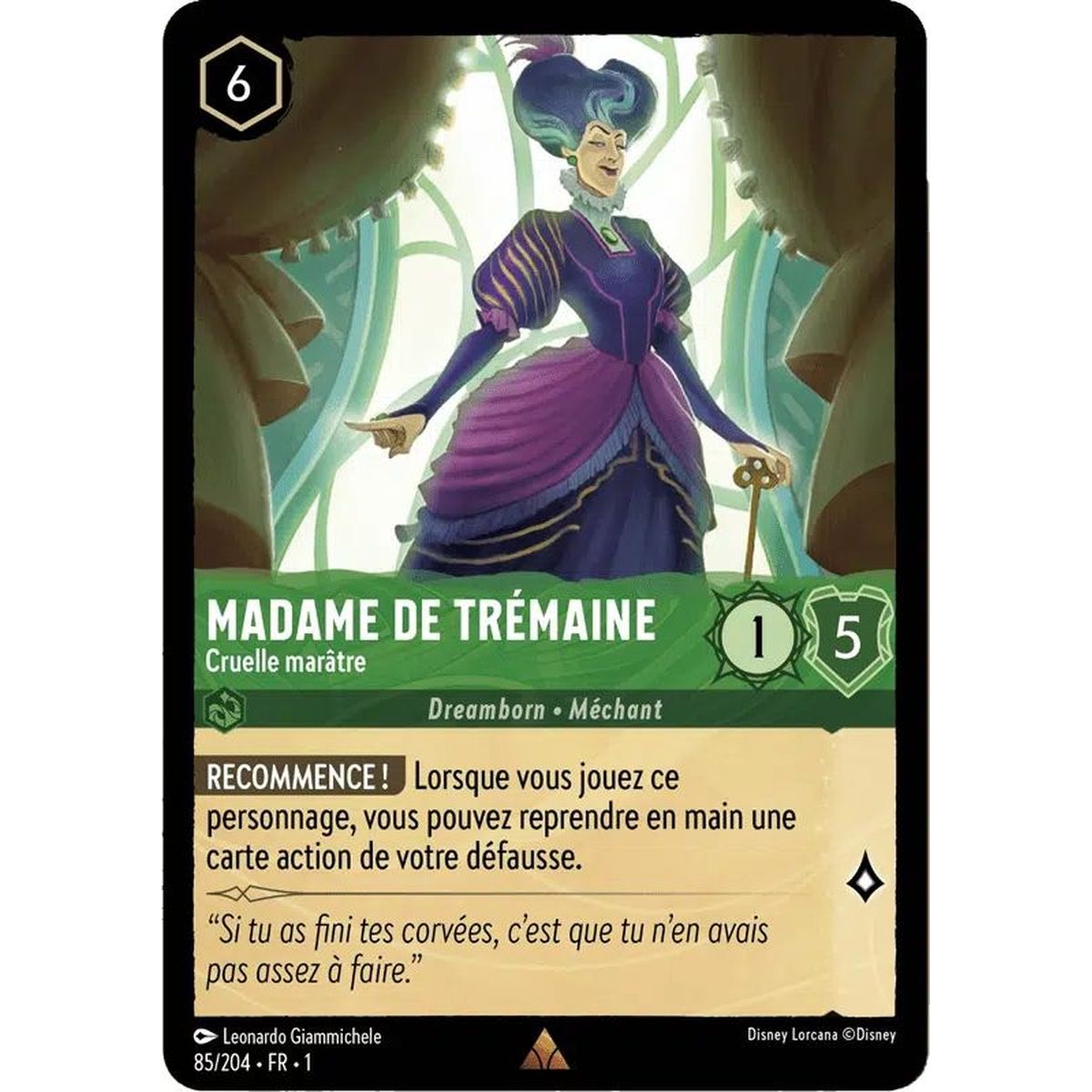 Madame de Trémaine, Cruelle marâtre - 85/204 - FC - Premier Chapitre - Rare - Français