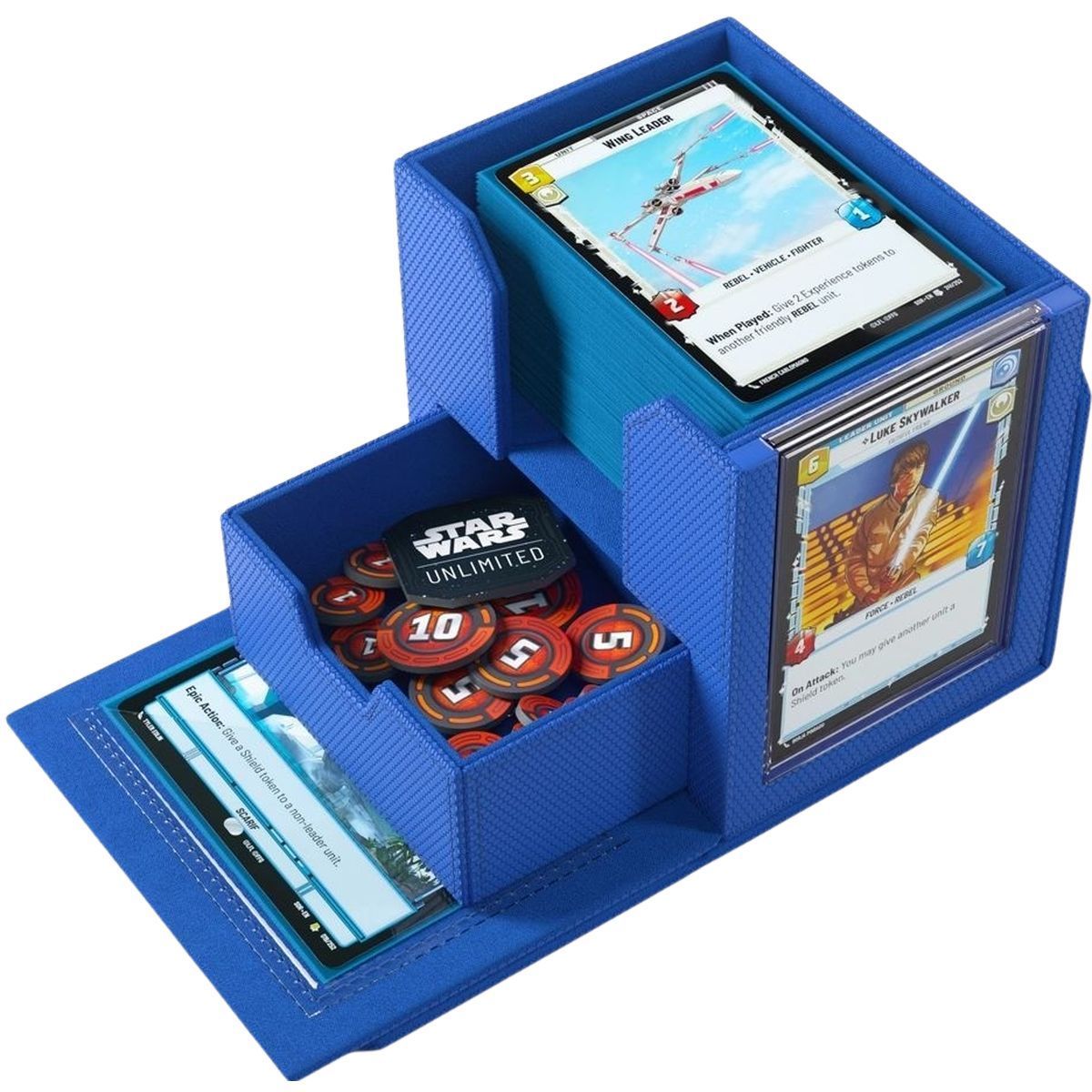 Gamegenic - Deck Box - Deck Pod - Star Wars : Unlimited - Bleu