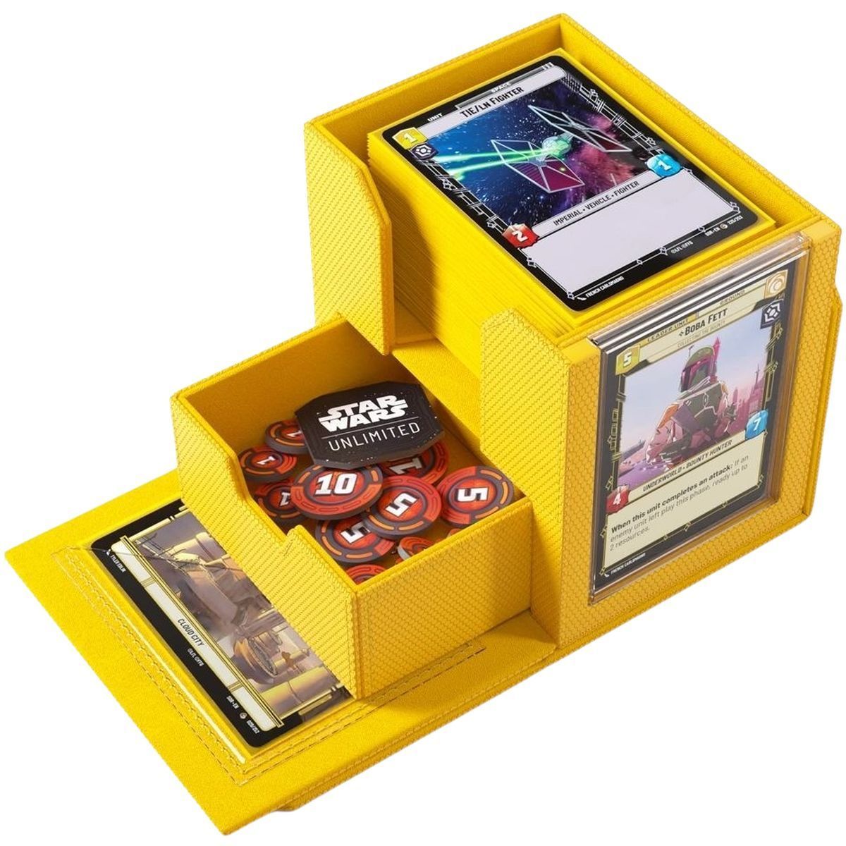 Gamegenic - Deck Box - Deck Pod - Star Wars : Unlimited - Jaune