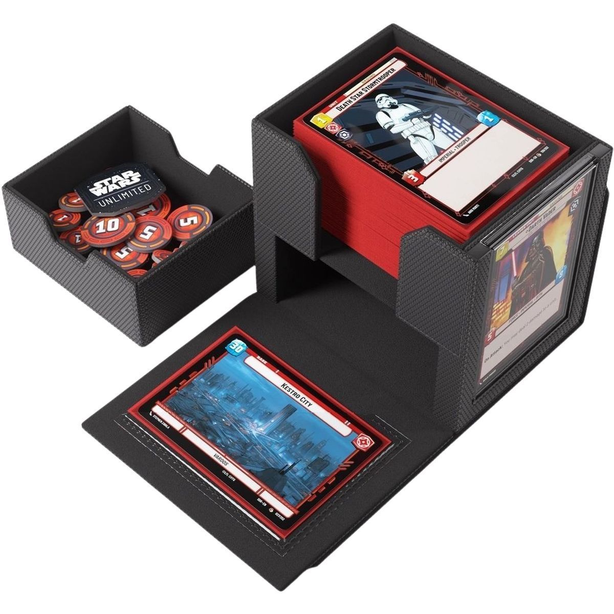 Gamegenic - Deck Box - Deck Pod - Star Wars : Unlimited - Noir