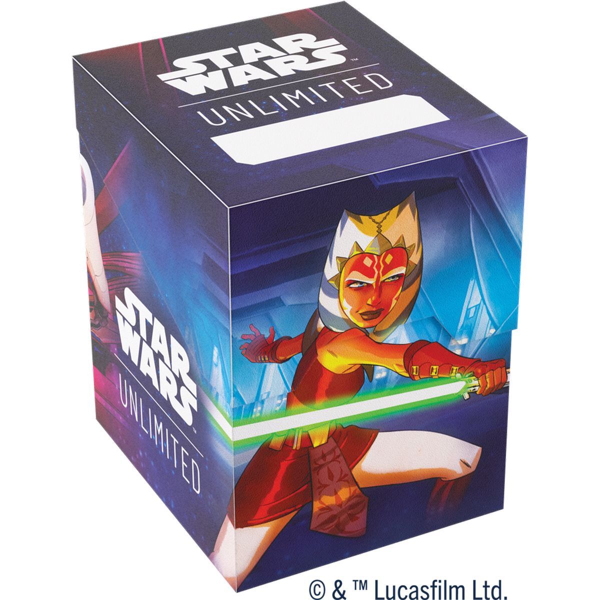 Gamegenic - Deck Box - Soft Crate - Star Wars : Unlimited - Ahsoka/Grievous