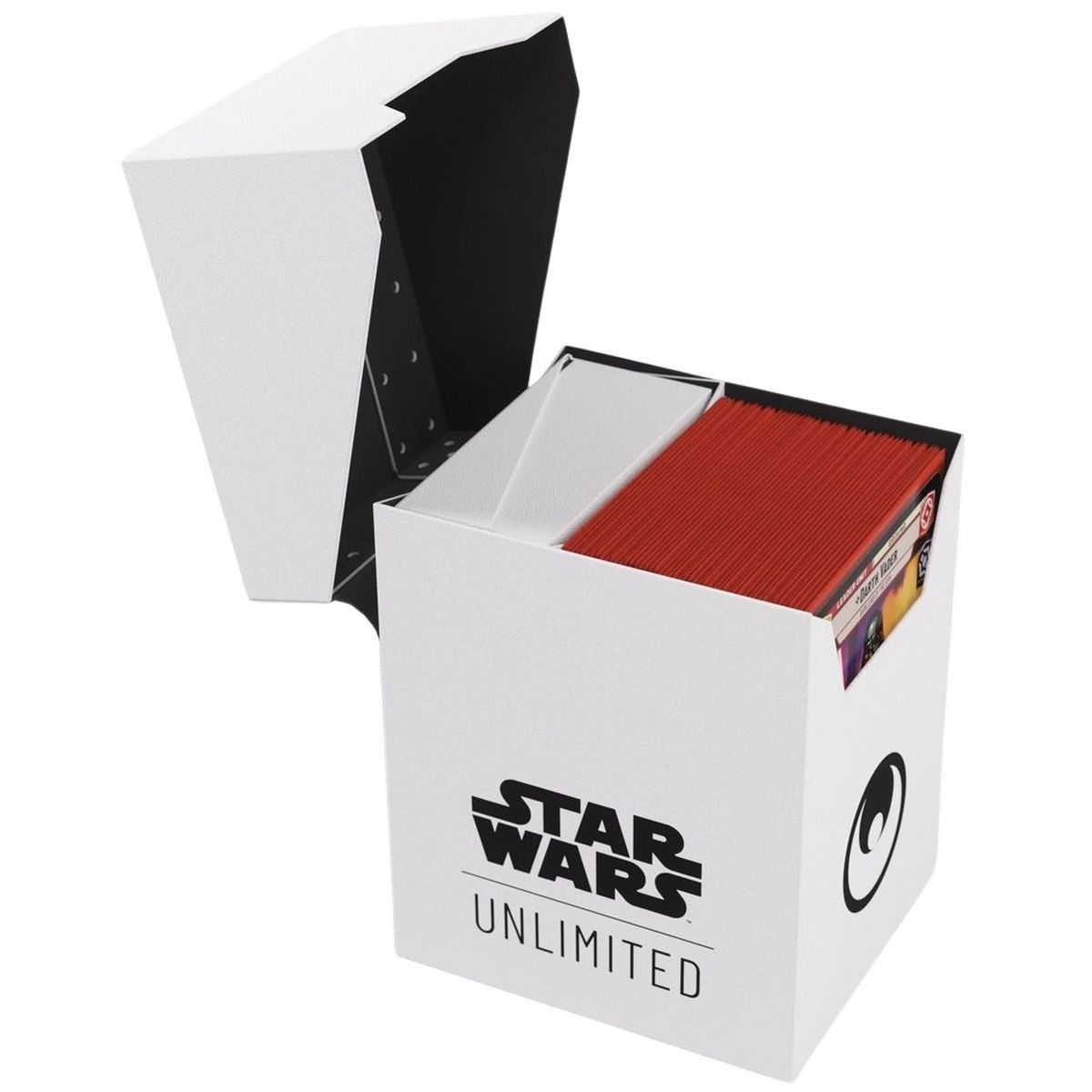 Gamegenic - Deck Box - Soft Crate - Star Wars : Unlimited - Blanc / Noir