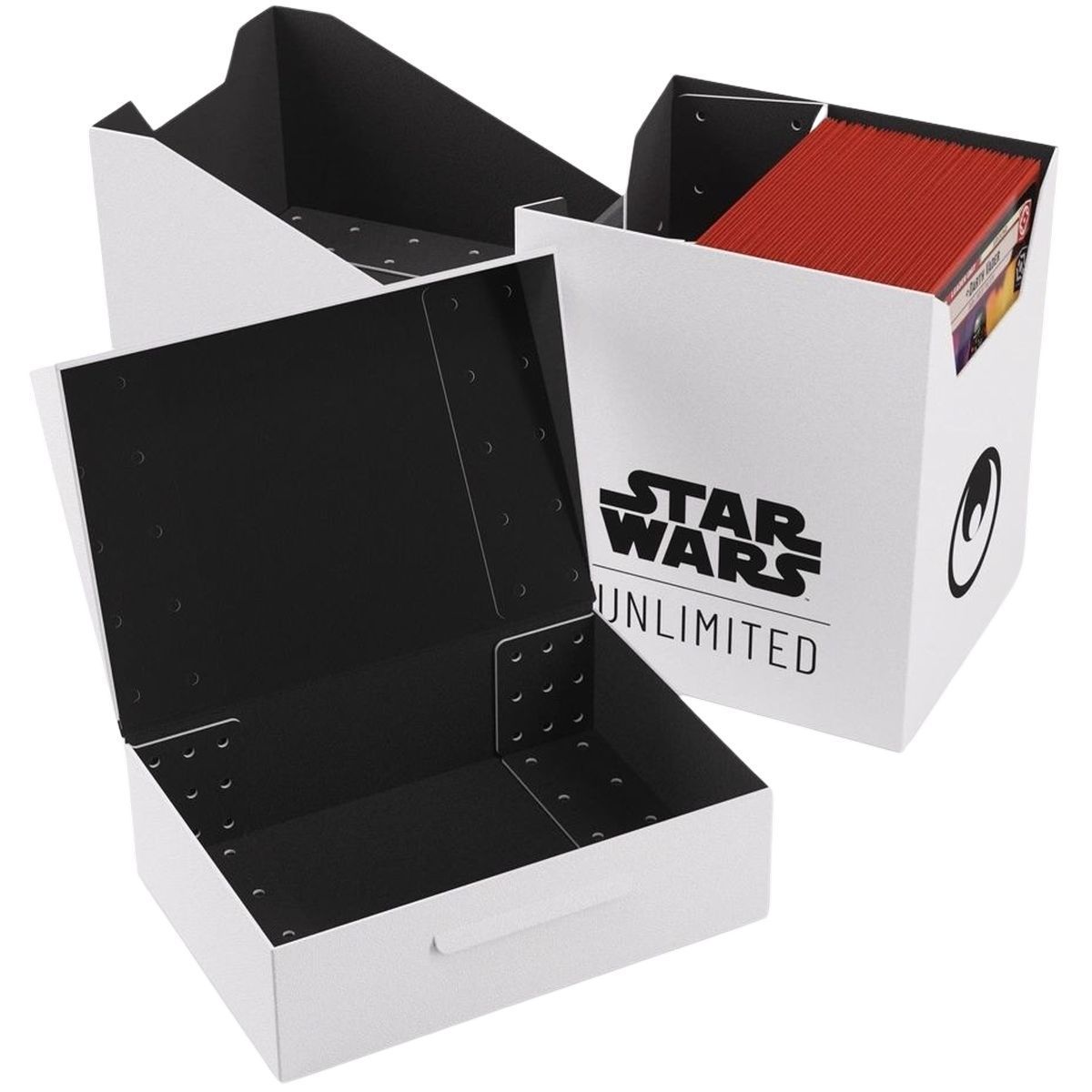 Gamegenic - Deck Box - Soft Crate - Star Wars : Unlimited - Blanc / Noir