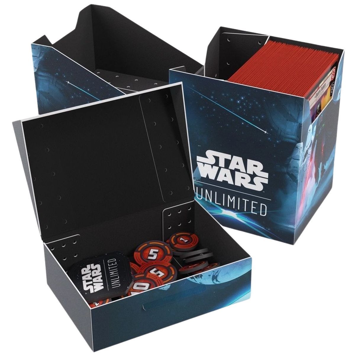 Gamegenic - Deck Box - Soft Crate - Star Wars : Unlimited - Darth Vader