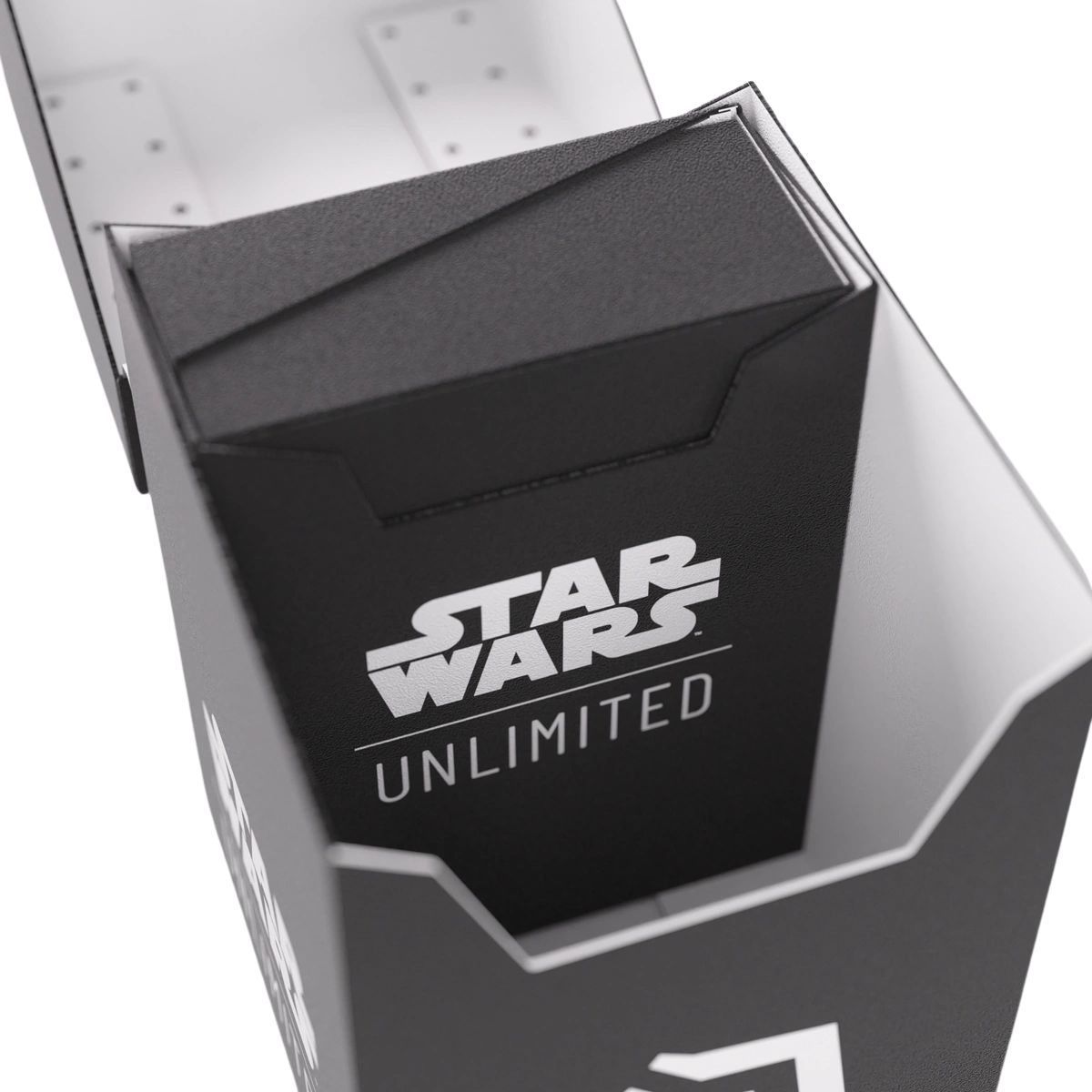 Gamegenic - Deck Box - Soft Crate - Star Wars : Unlimited - Noir / Blanc