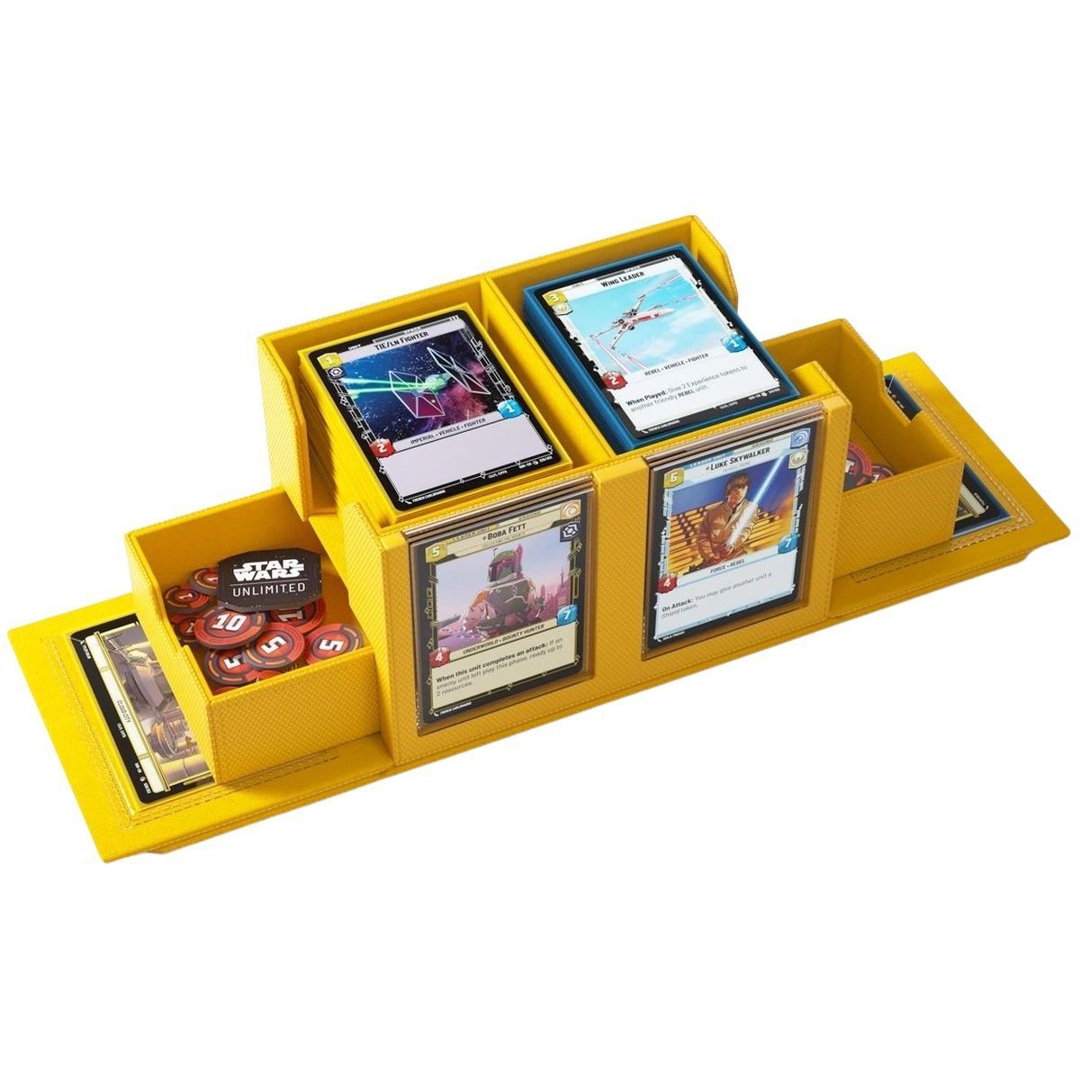 Gamegenic - Double Deck Pod - Star Wars : Unlimited - Jaune