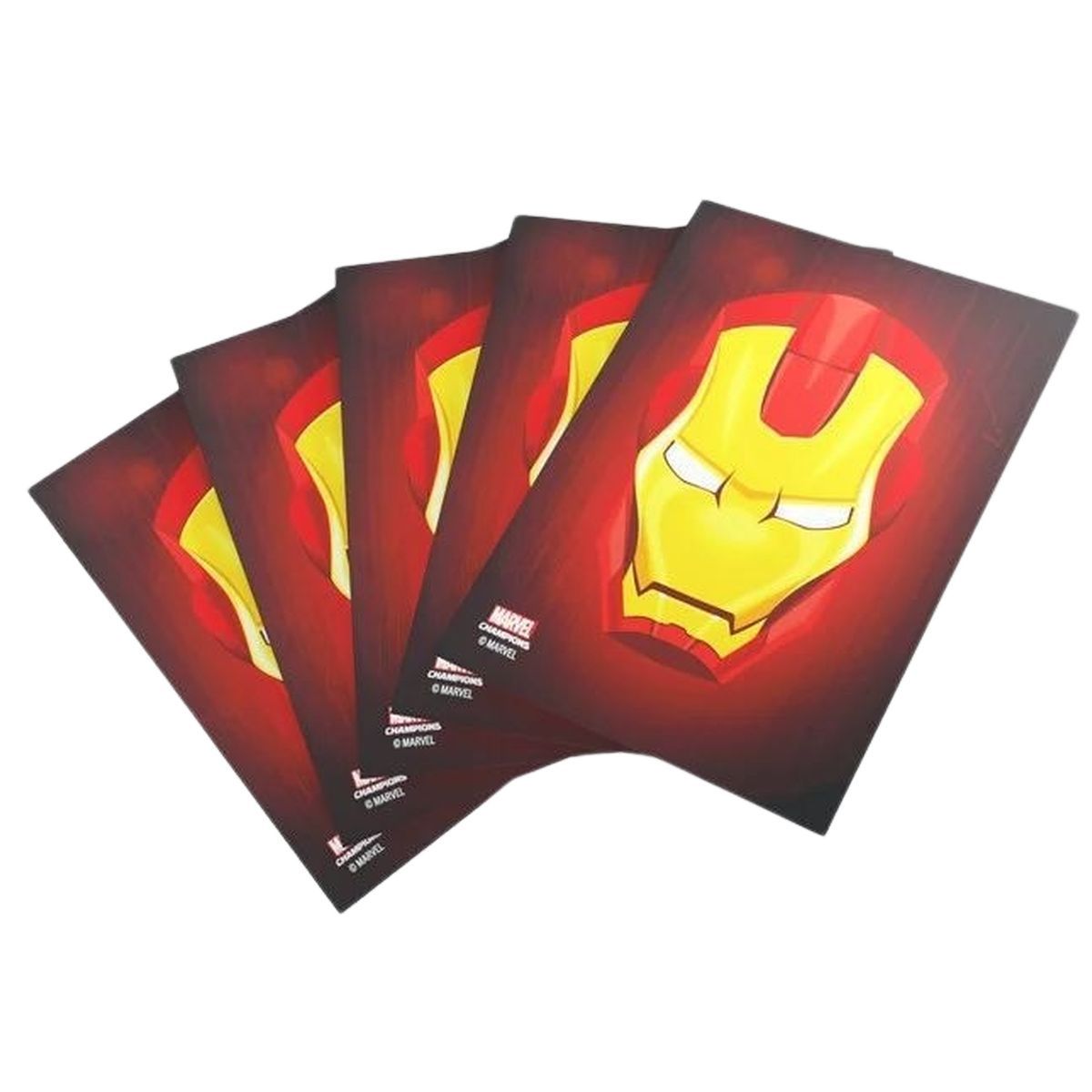 Gamegenic - Protèges Cartes - Standard - Marvel Champions : Iron Man (50)