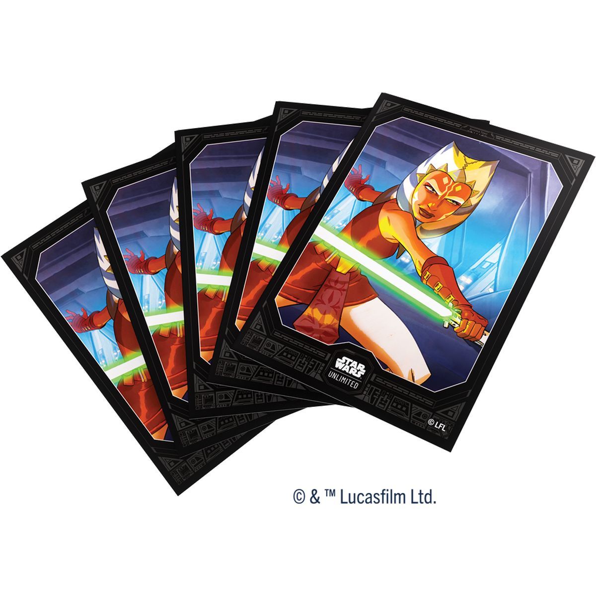 Gamegenic - Protèges Cartes - Standard - Star Wars : Unlimited - Ashoka Tano (60)