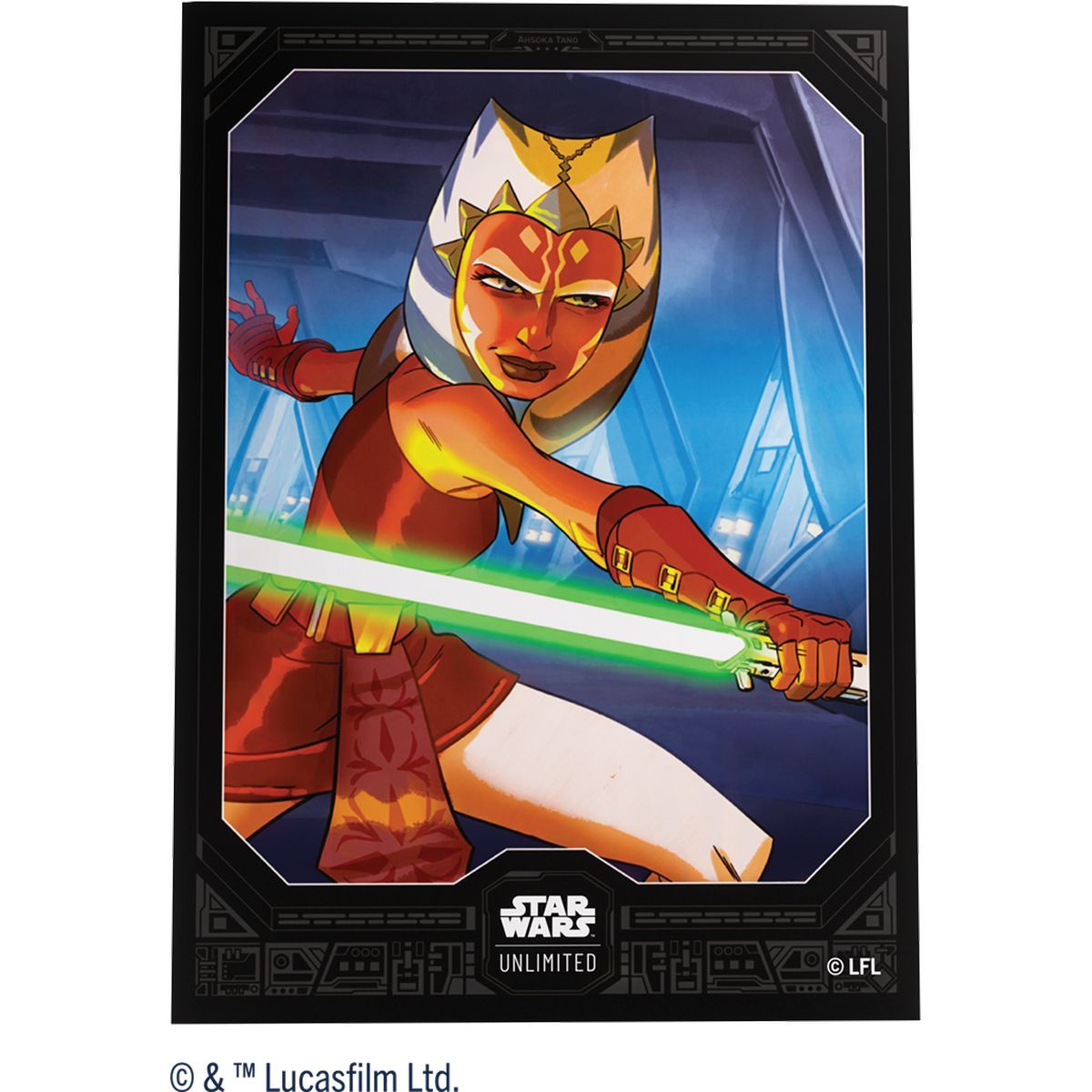 Gamegenic - Protèges Cartes - Standard - Star Wars : Unlimited - Ashoka Tano (60)