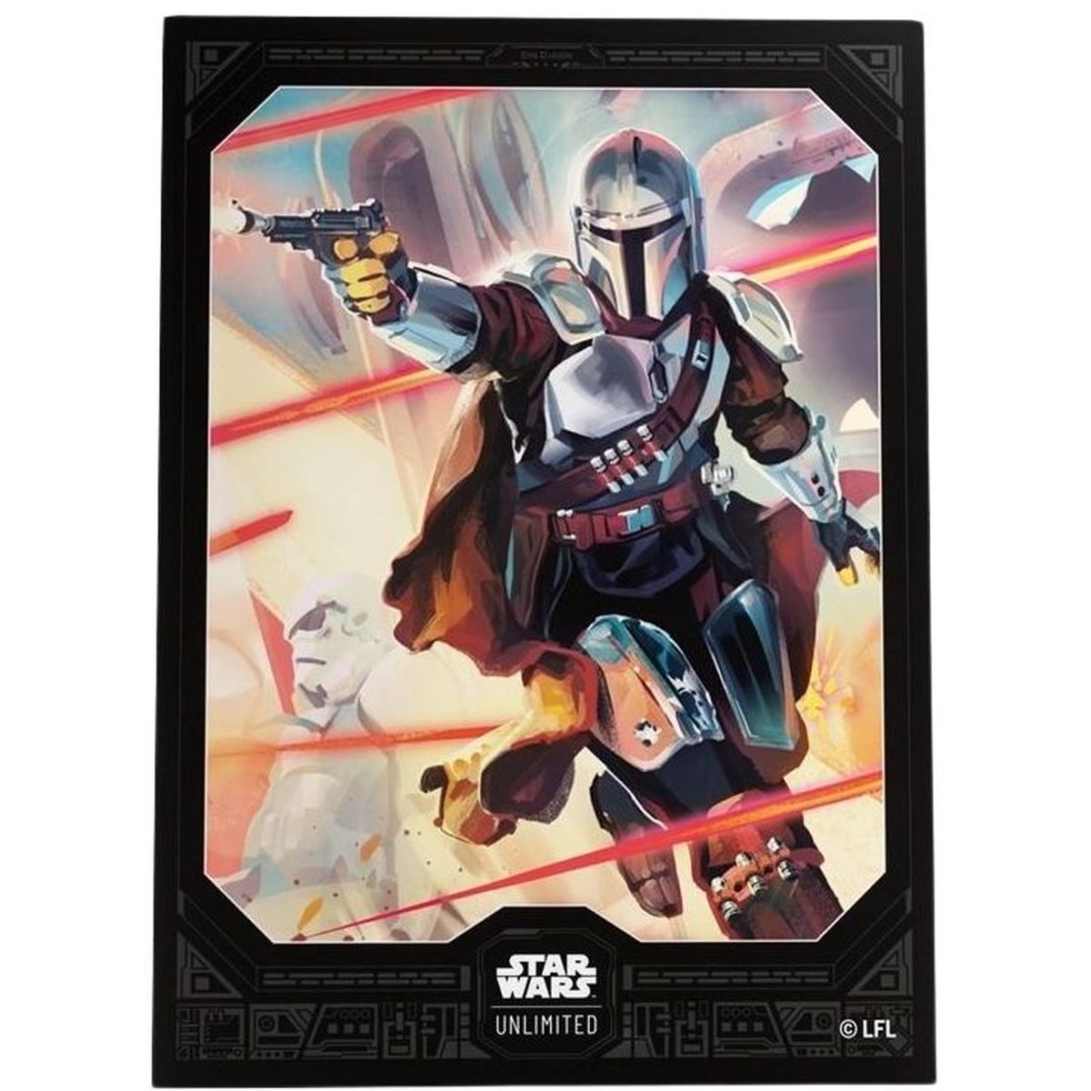 Gamegenic - Protèges Cartes - Standard - Star Wars : Unlimited - Mandalorian - FR (60)